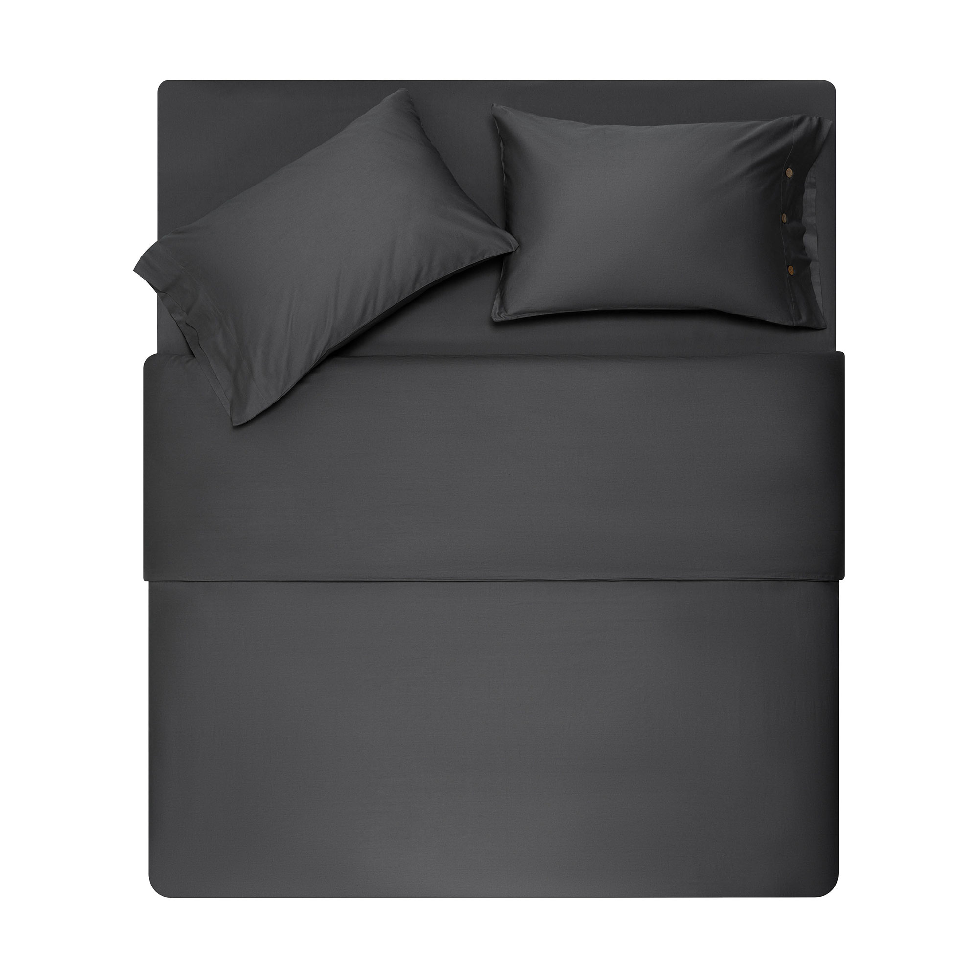

Простирадло на резинці Ardesto Mix & Match Premium бавовна, сатин, сіре, 160*200+30 см (ART1620FSY)