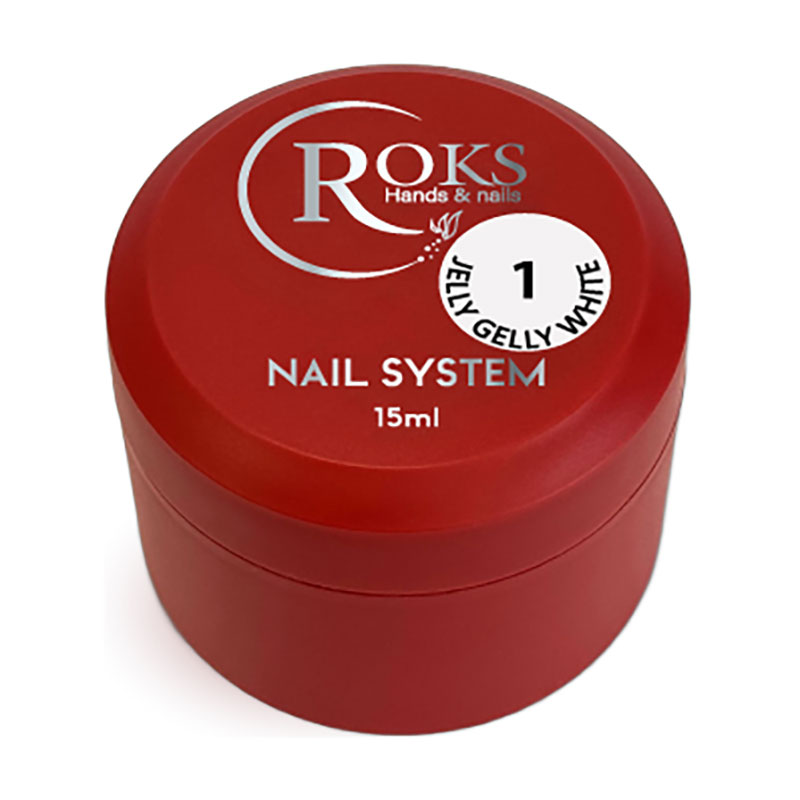 

Гель для нарощування нігтів Roks Nail System Jelly Gelly 1, 15 мл