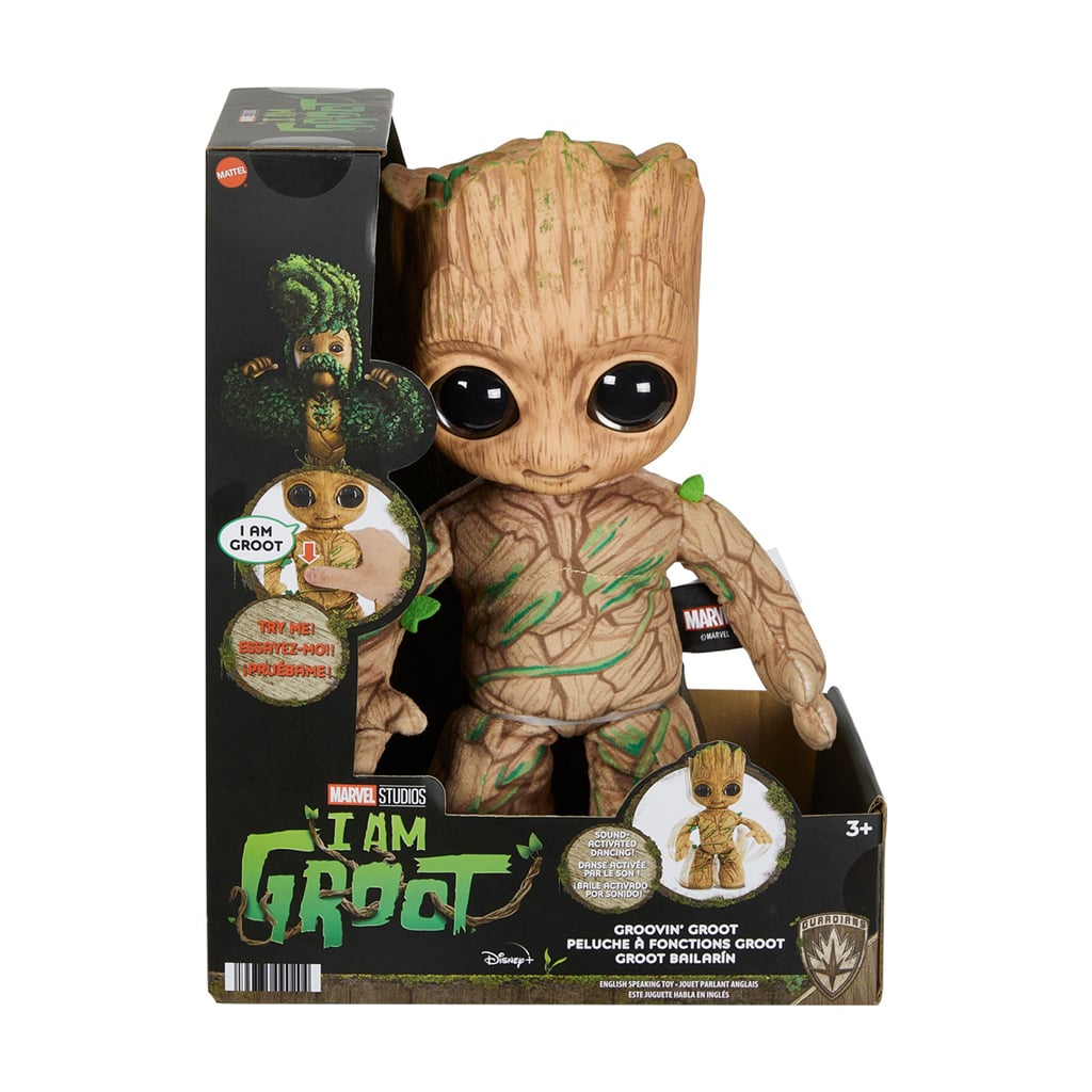 

Інтерактивна м'яка іграшка Marvel Toys I am Groot від 3 років, 28 см (HJM23)
