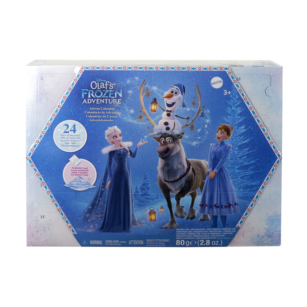 

Дитячий адвент-календар Disney Frozen Крижане серце, від 3 років, 30.6*40.7*6.7 см, 24 шт (HWX20)