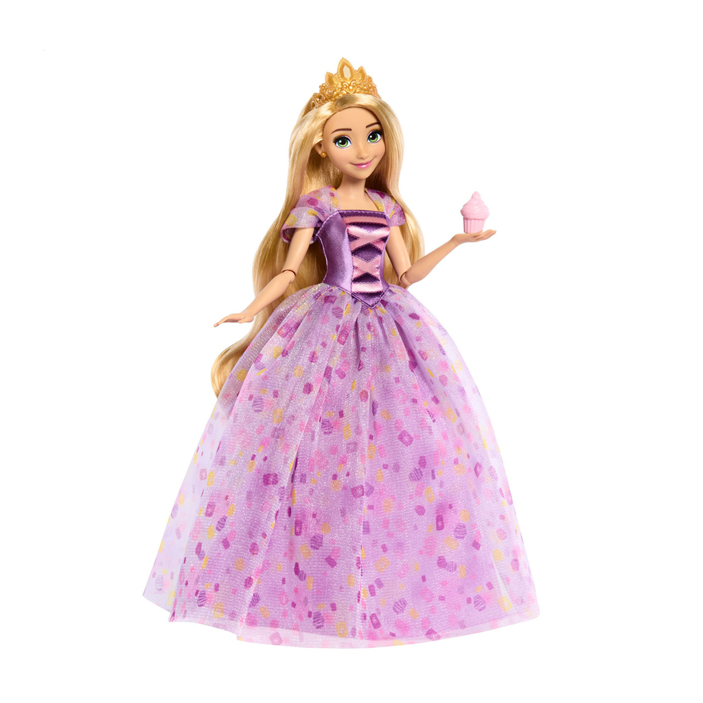 

Колекційна лялька Disney Princess Рапунцель Особливий день народження, від 3 років, 33.4*21.8*8 см (HYC38)