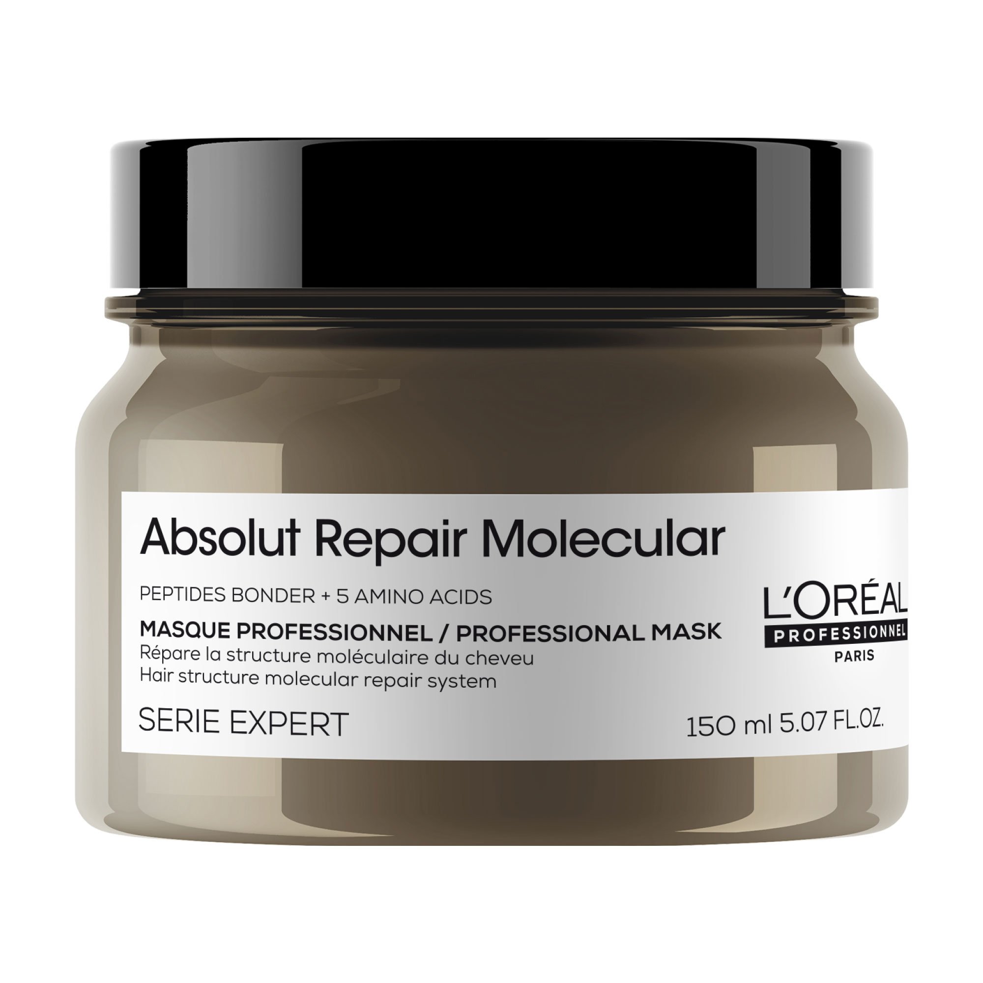 

Концентрована змивна маска L'Oreal Professionnel Absolut Repair Molecular Professional Rinse-off Mask для молекулярного відновлення структури пошкодженого волосся, 250 мл