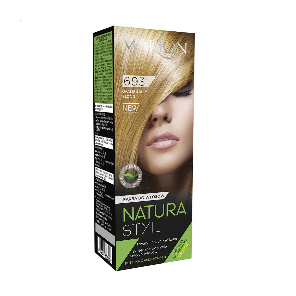 

Уцінка! Фарба для волосся Marion Natura Styl Hair Dye 693 Sunny Blonde, 90 мл