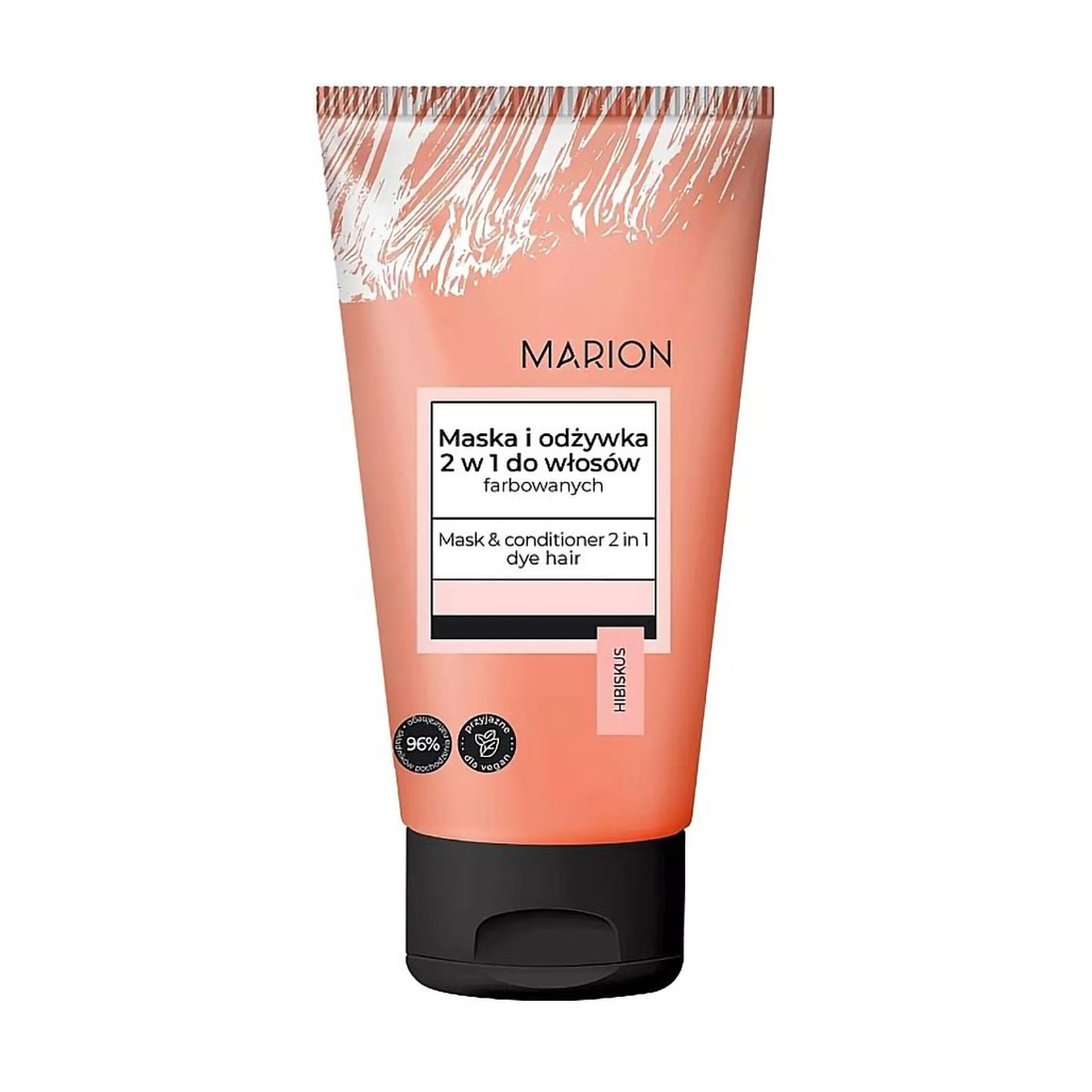 

Уцінка! Маска-кондиціонер 2 в 1 Marion Hibiscus для фарбованого волосся, 150 мл