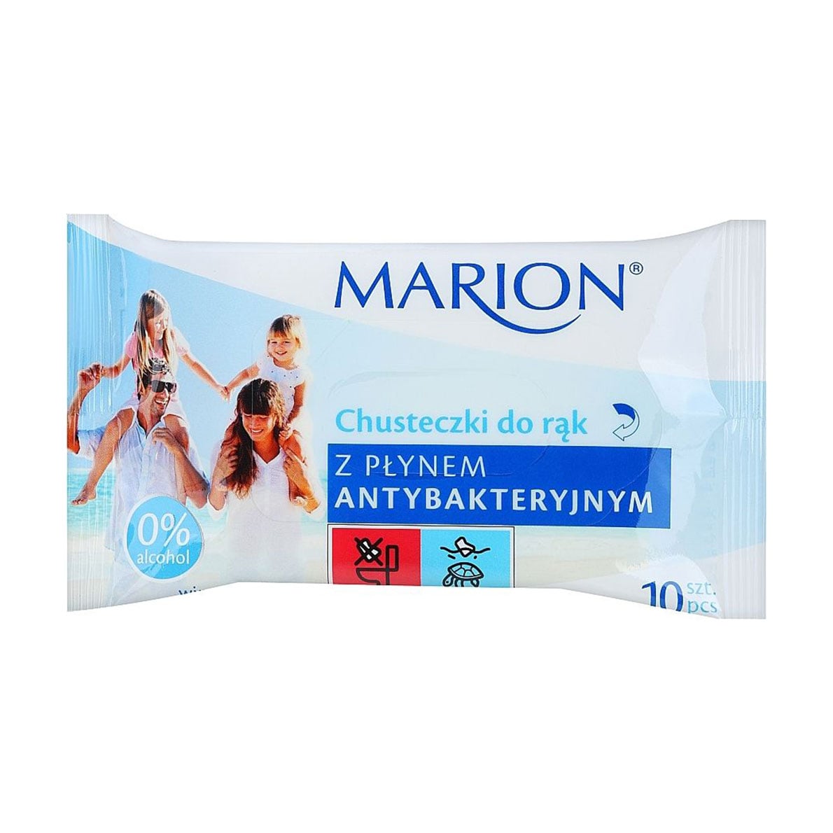 

Уцінка! Вологі серветки Marion Антибактеріальні, 10 шт