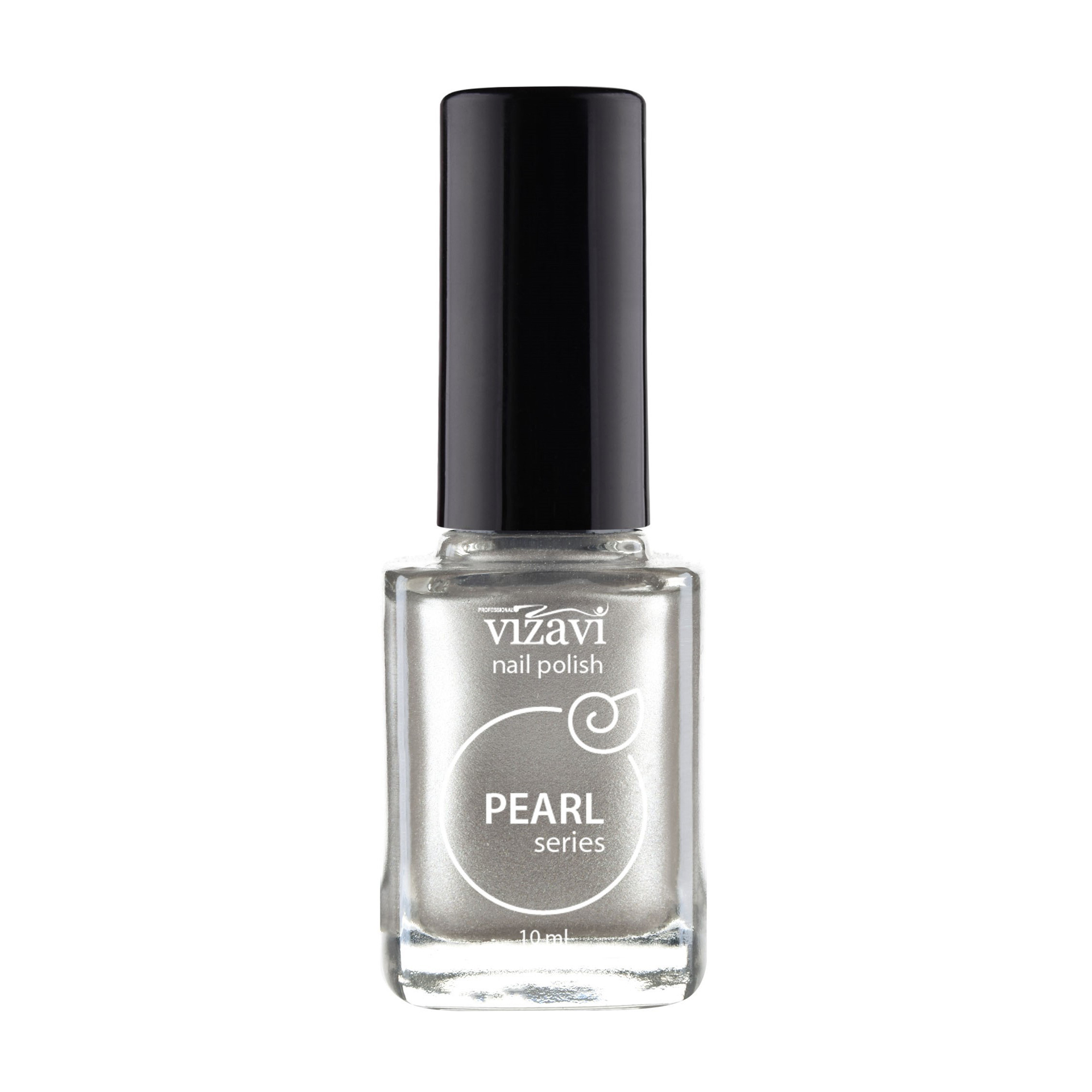 

Лак для нігтів Vizavi Professional Pearl Series Nail Polish 02 Срібло, 10 мл