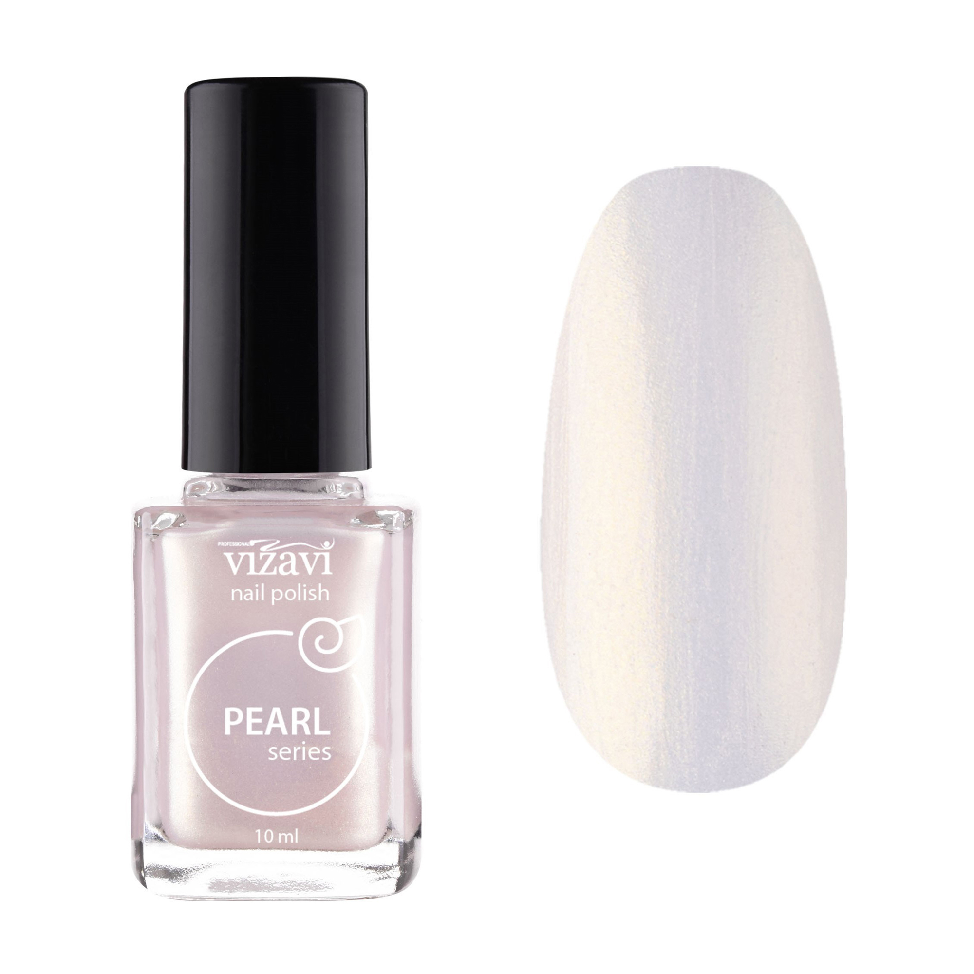 

Лак для нігтів Vizavi Professional Pearl Series Nail Polish 05 Молочний, 10 мл