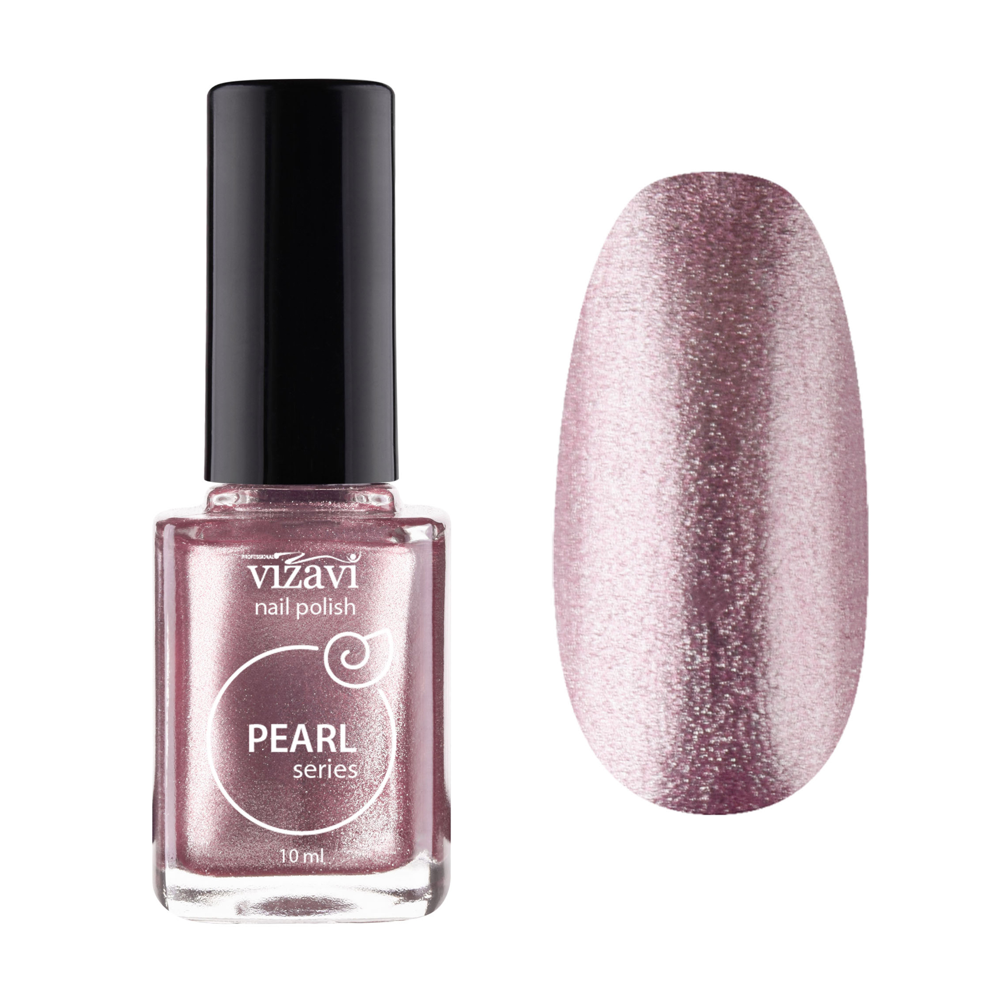 

Лак для нігтів Vizavi Professional Pearl Series Nail Polish 09 Бузковий, 10 мл