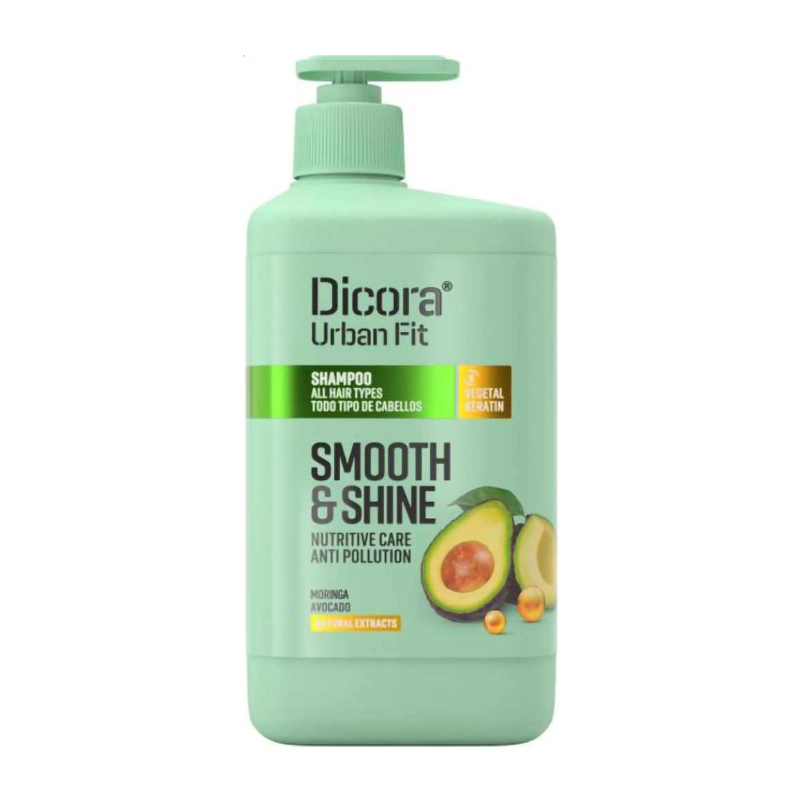

Шампунь Dicora Urban Fit Smooth & Shine Shampoo для всіх типів волосся, 800 мл