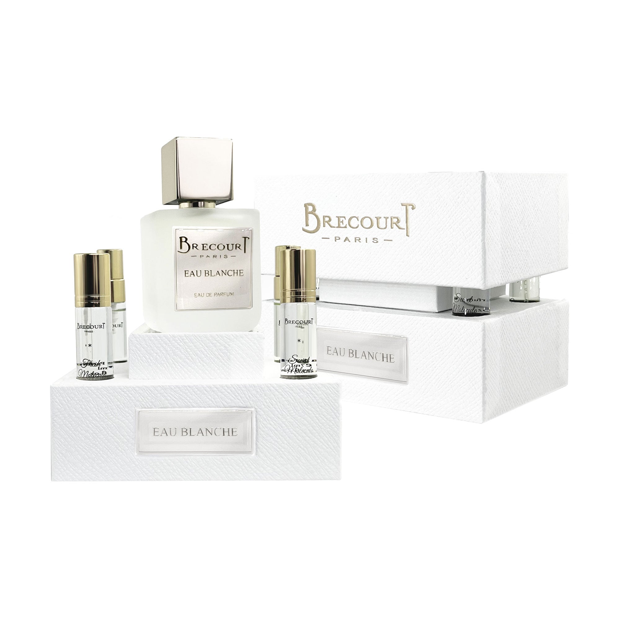 

Парфумований набір жіночий Brecourt Eau Blanche (парфумована вода, 100 мл + парфумована вода, 2*7 мл + парфумована вода, 2*5 мл)
