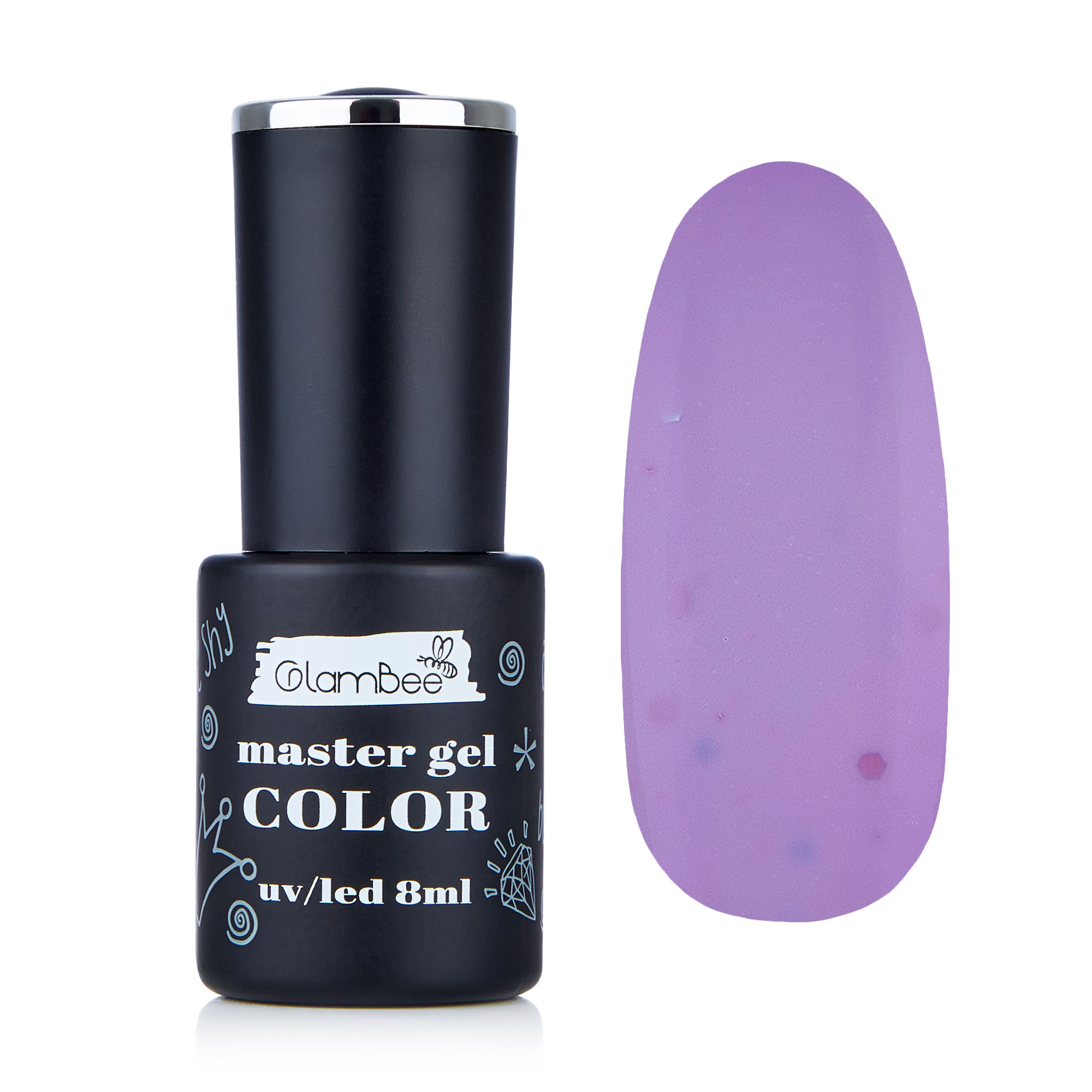 

Гель-лак для нігтів GlamBee MasterGel Color Petals 17, 8 мл