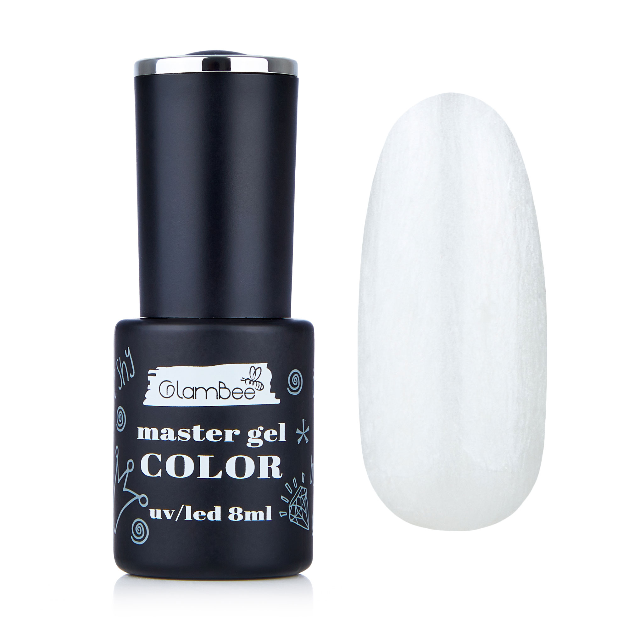 

Гель-лак для нігтів GlamBee MasterGel Color Pearl 20, 8 мл