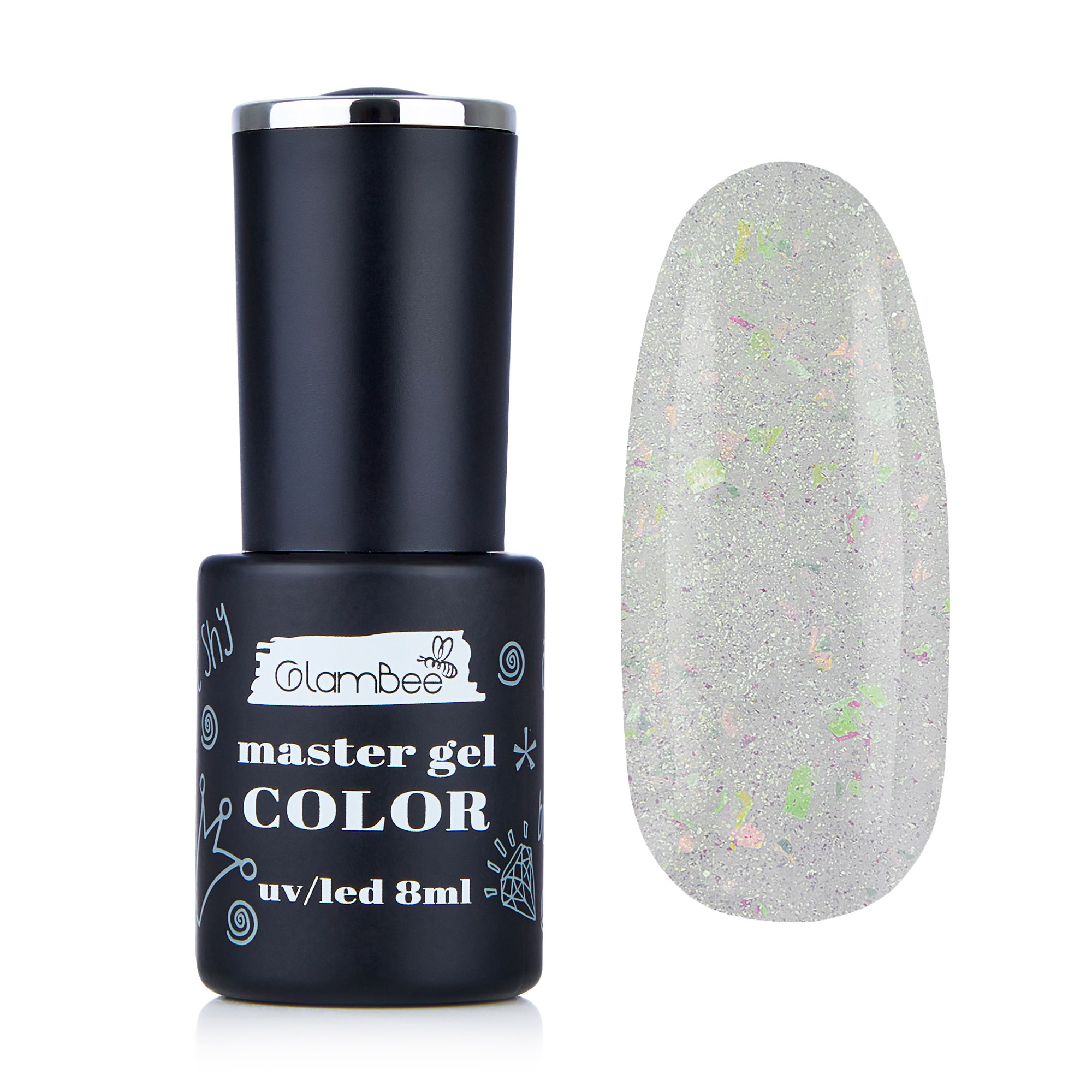 

Гель-лак для нігтів GlamBee MasterGel Color Petals 22, 8 мл