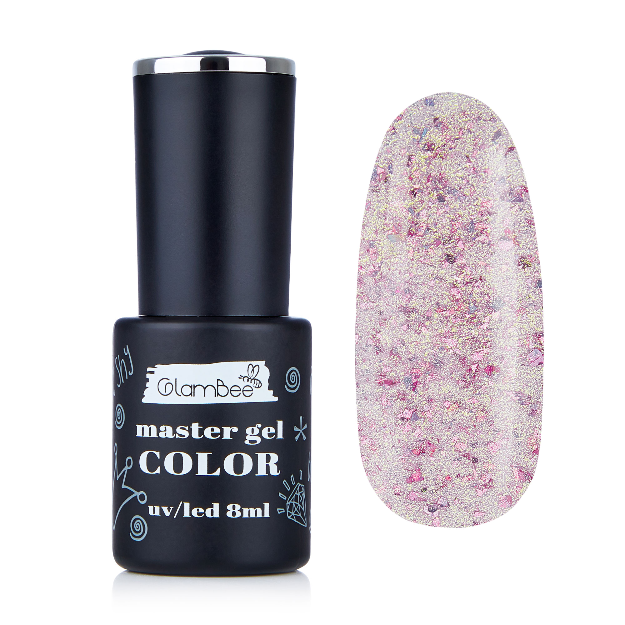 

Гель-лак для нігтів GlamBee MasterGel Color Petals 26, 8 мл