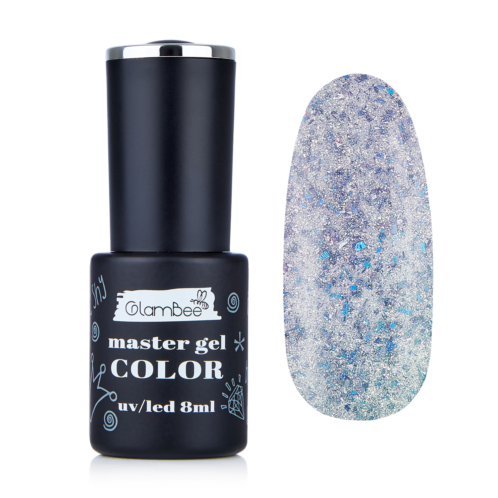 

Гель-лак для нігтів GlamBee MasterGel Color Petals 27, 8 мл