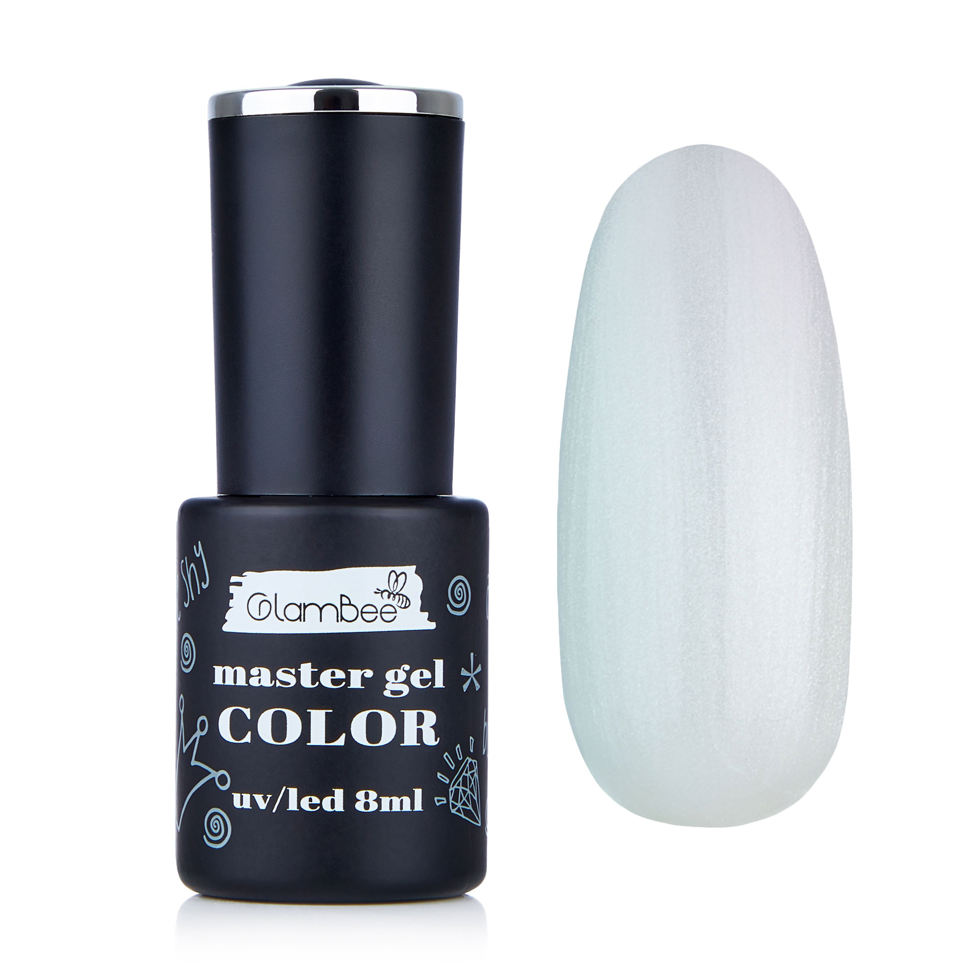 

Гель-лак для нігтів GlamBee MasterGel Color Pearl 34, 8 мл