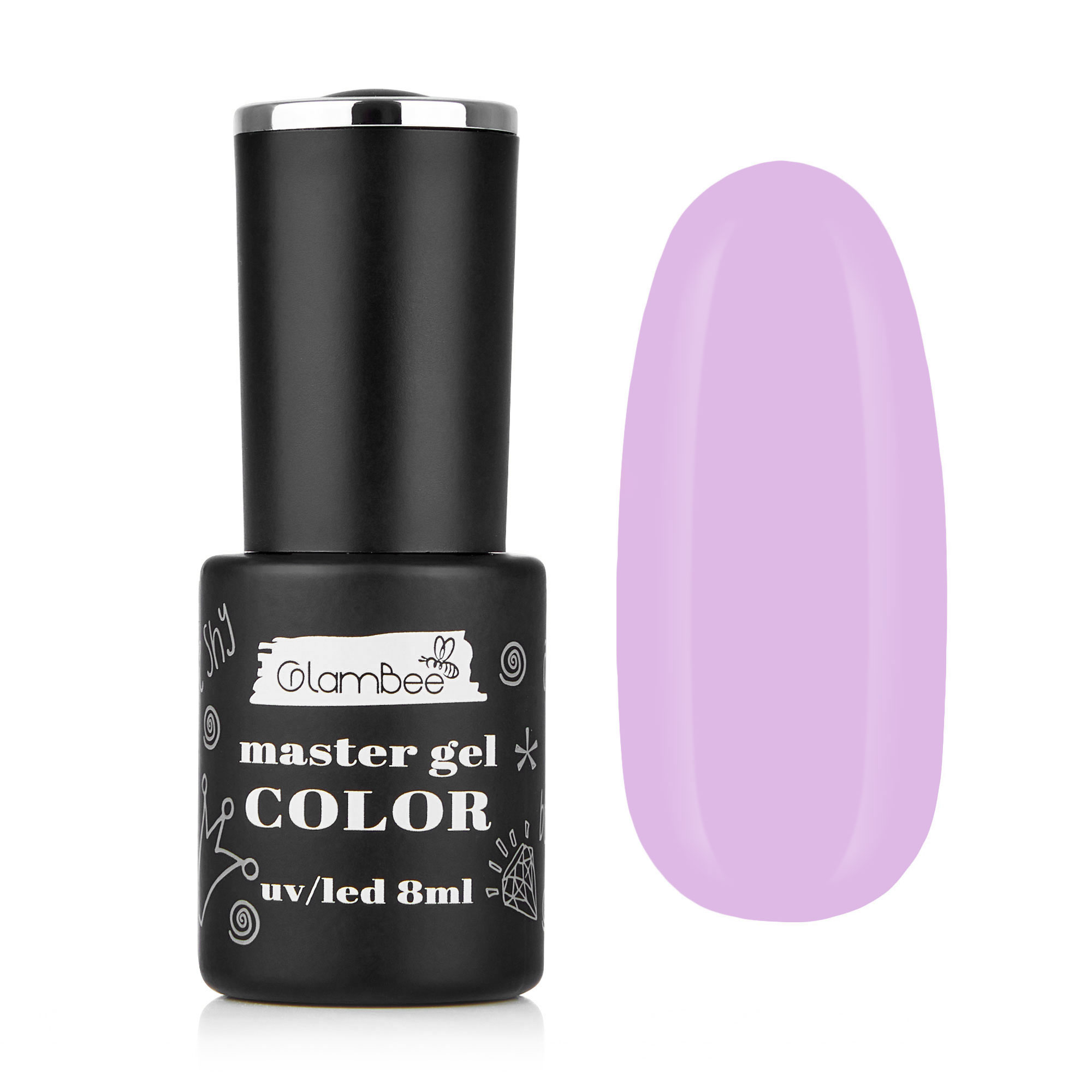 

Гель-лак для нігтів GlamBee MasterGel Color 38, 8 мл