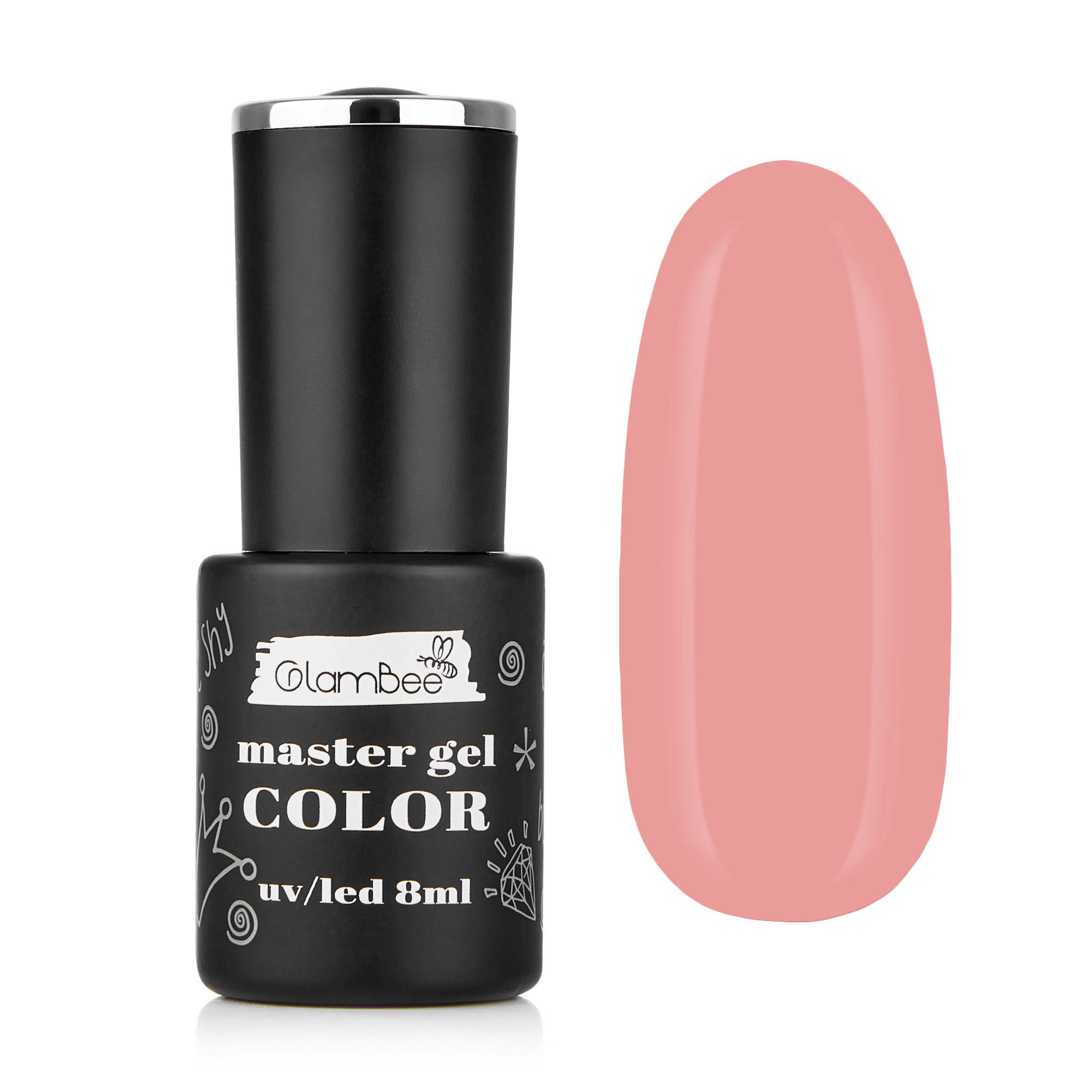

Гель-лак для нігтів GlamBee MasterGel Color 39, 8 мл