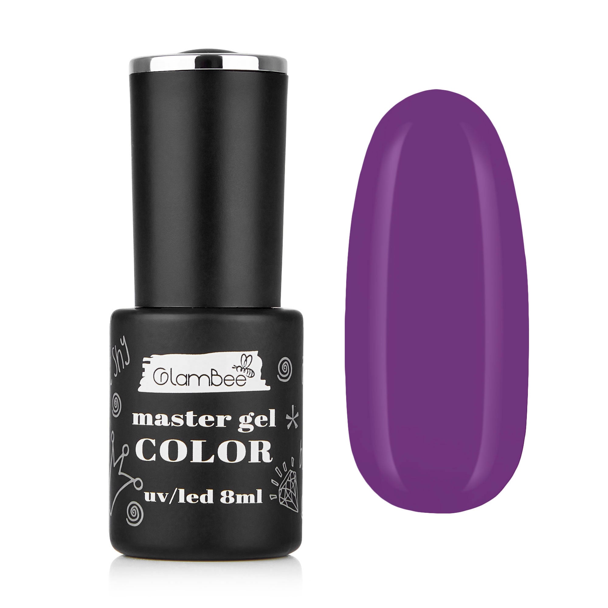 

Гель-лак для нігтів GlamBee MasterGel Color 42, 8 мл