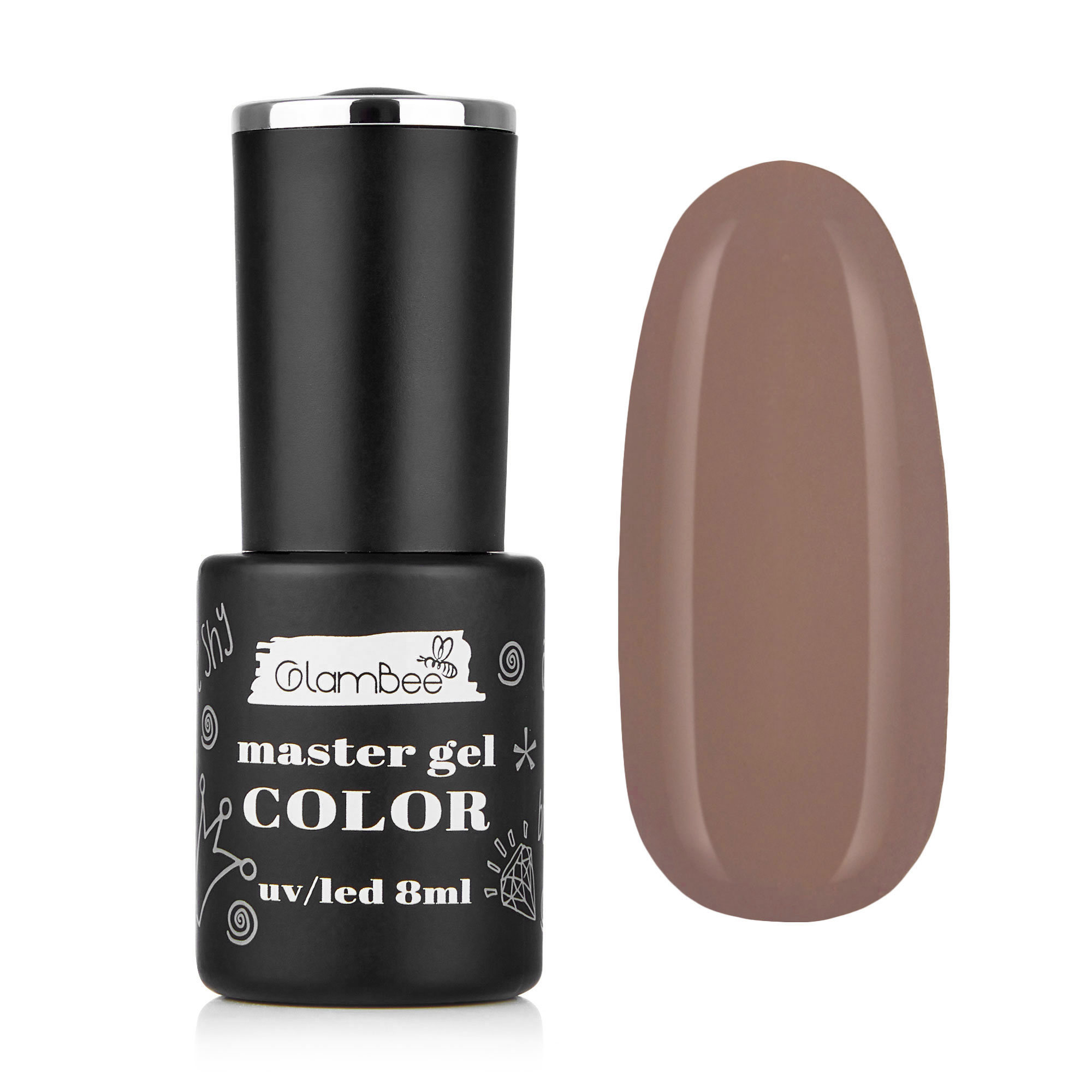 

Гель-лак для нігтів GlamBee MasterGel Color 44, 8 мл