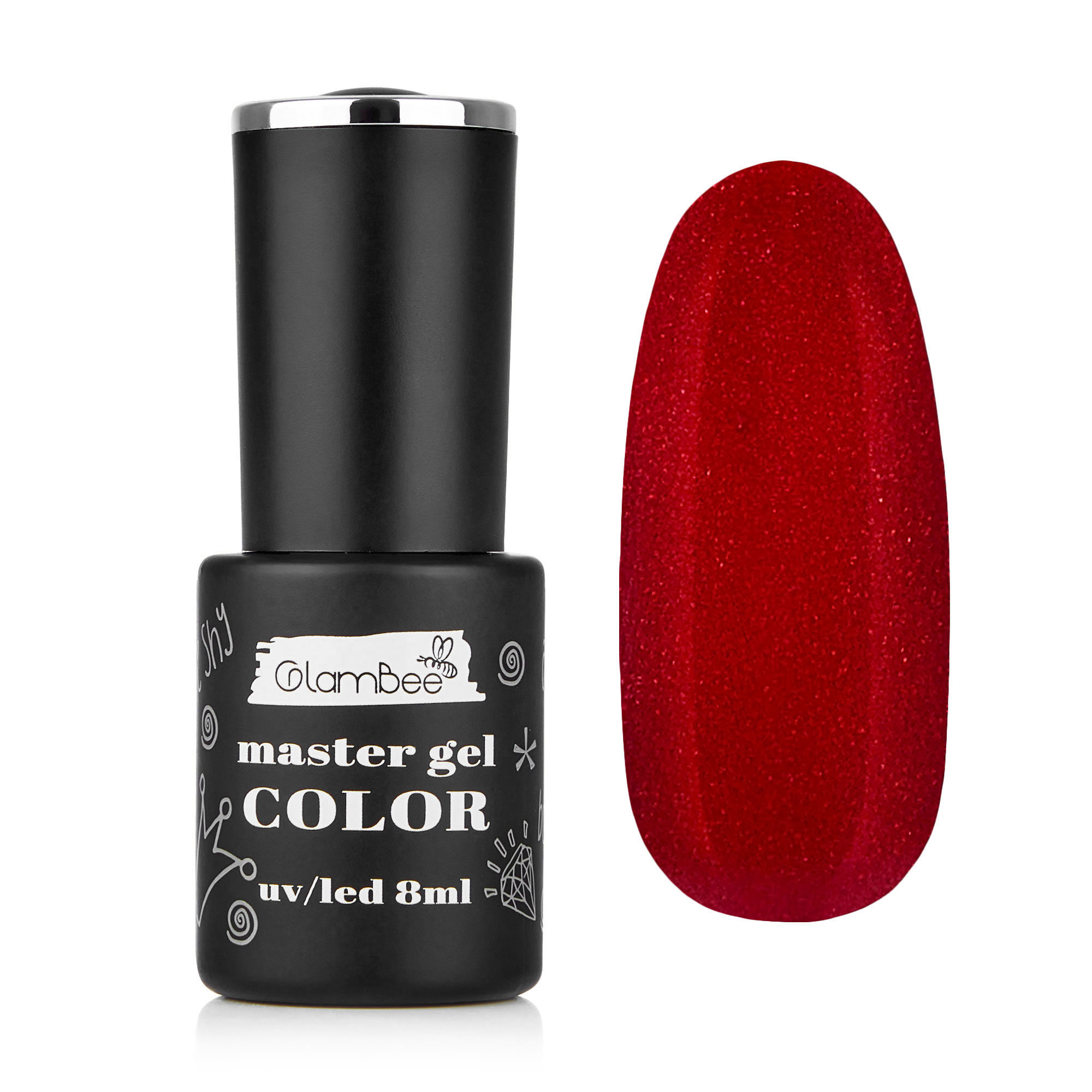 

Гель-лак для нігтів GlamBee MasterGel Color 49, 8 мл