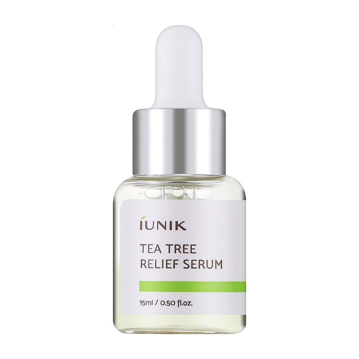 

Заспокійлива сироватка для обличчя IUNIK Tea Tree Relief Serum з чайним деревом, 15 мл