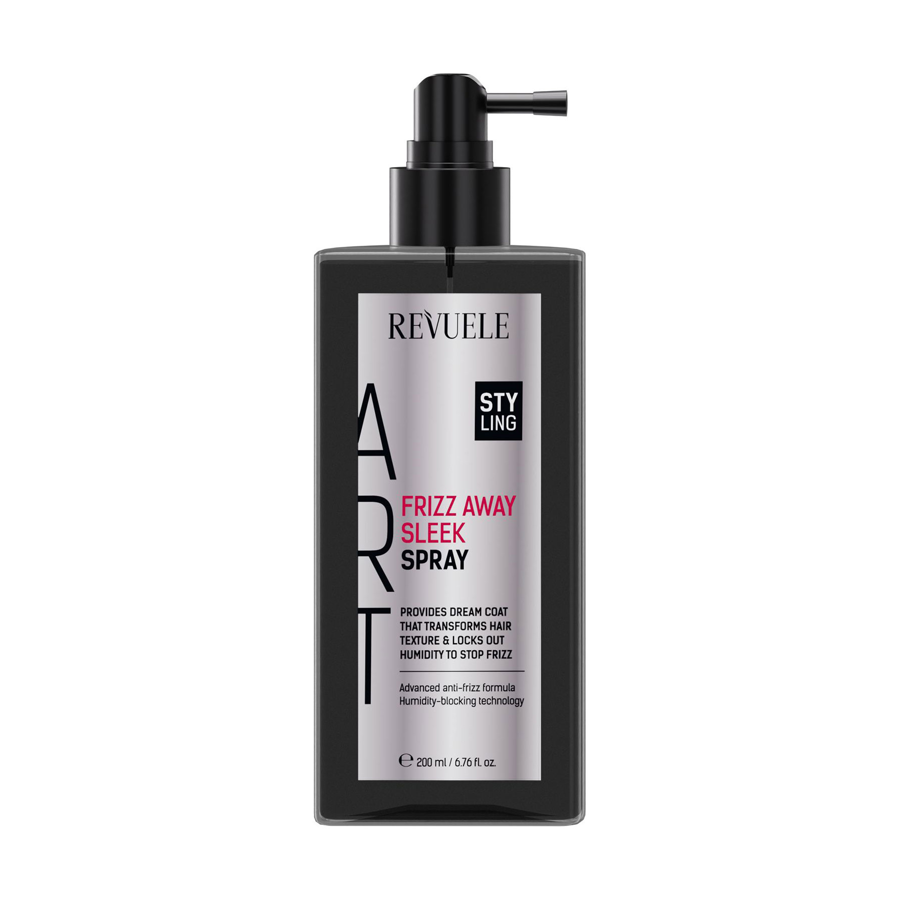

Уцінка! Спрей Revuele Art Frizz Away Sleek Hair Spray для гладкості волосся, 200 мл