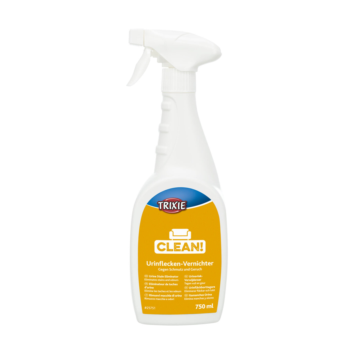 

Засіб для видалення плям від сечі Trixie Clean!, 750 мл
