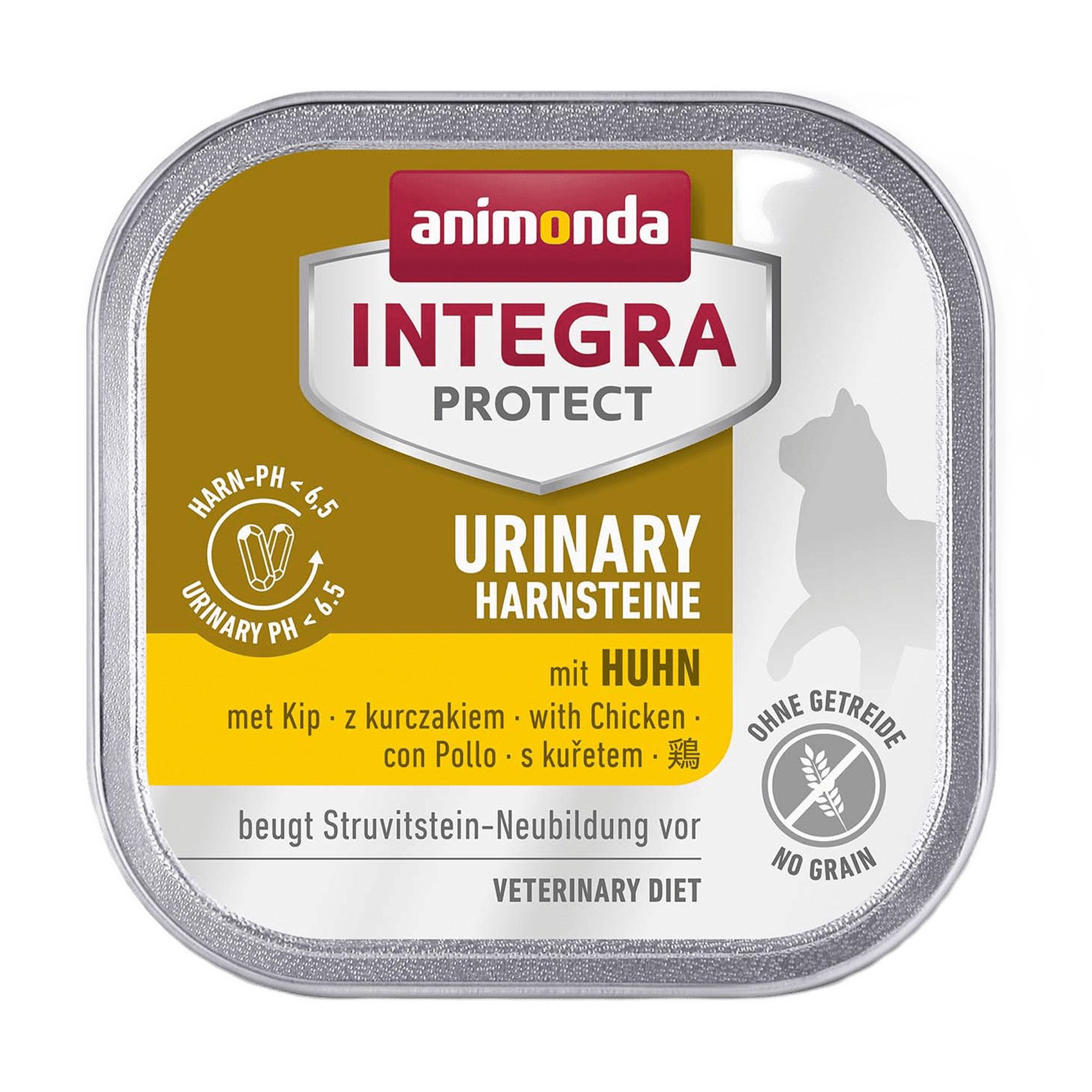 

Вологий корм для котів Animonda Integra Protect Urinary Struvit With Chicken при сечокам'яній хворобі, з куркою, 100 г