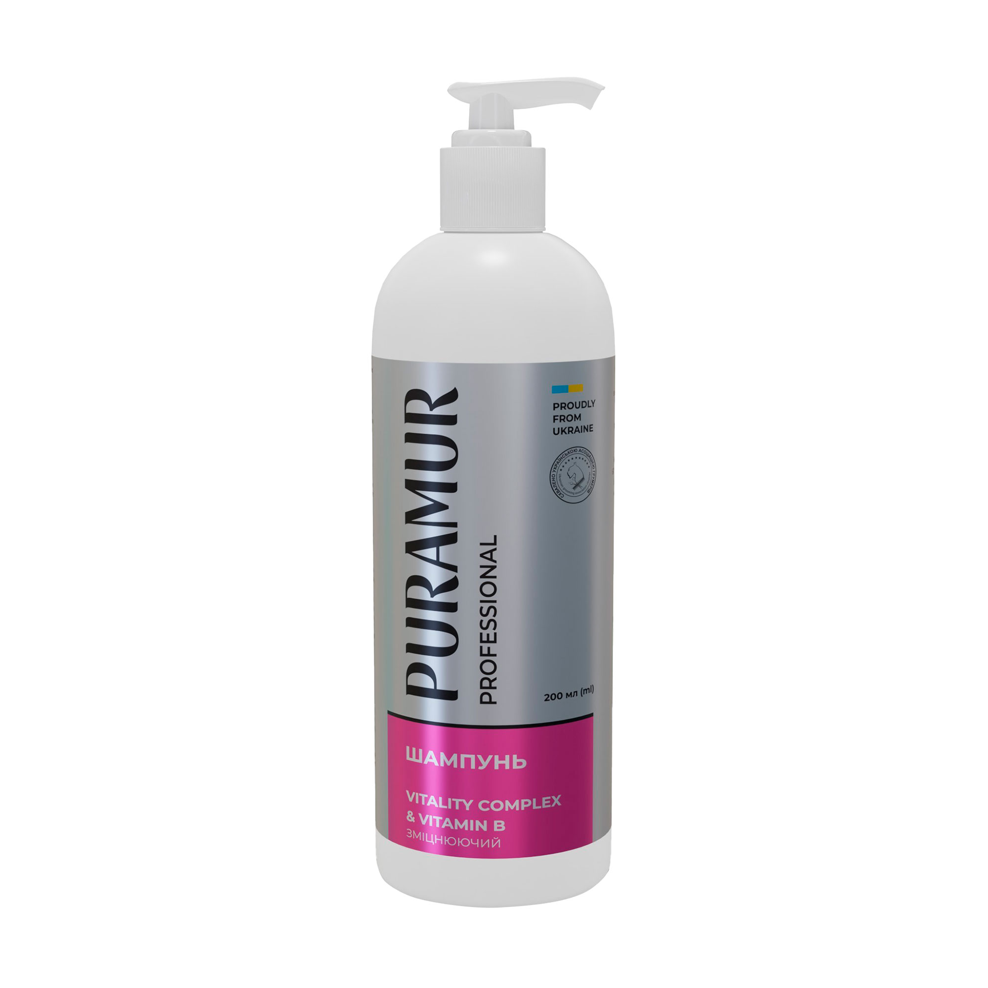 

Шампунь для собак та кішок Puramur Vitality Complex With Vitamin B зміцнювальний, 200 мл
