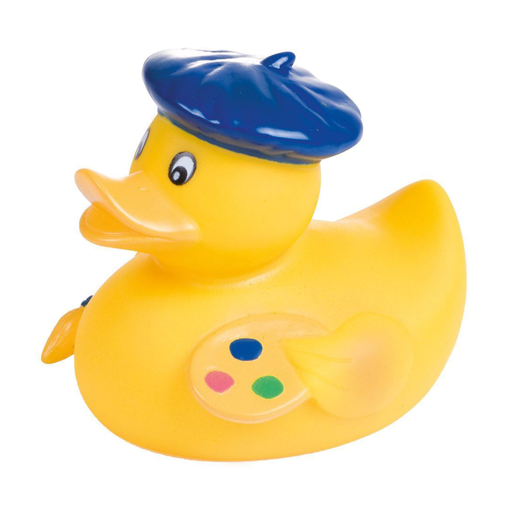 

Іграшка для купання Canpol Babies Каченя Художник, від народження, 8*10*7 см (2/992_blu)