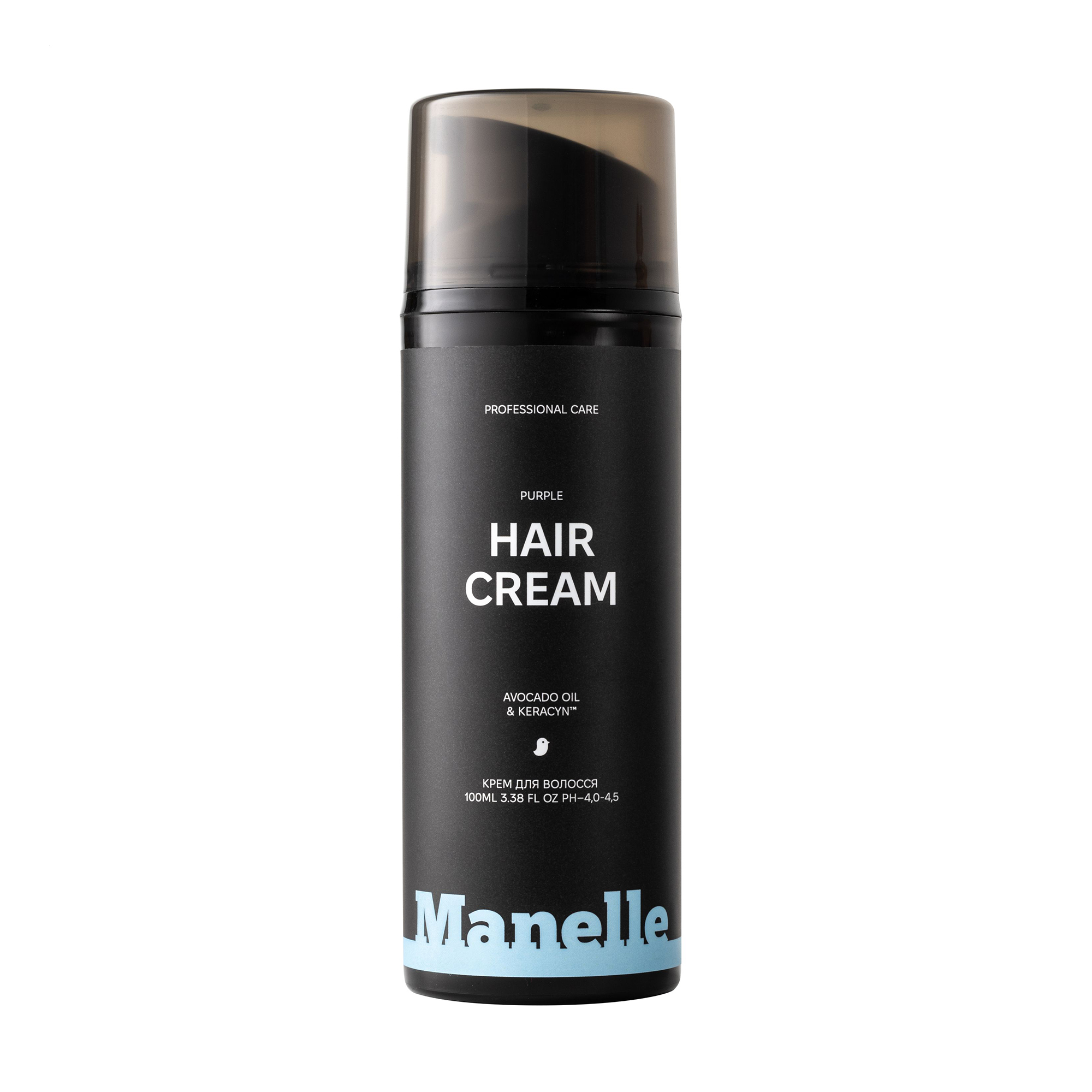 

Уцінка! Тонувальний крем Manelle Professional Care Avocado Oil & Keracyn Hair Cream для нейтралізації жовтизни світлого волосся, 100 мл