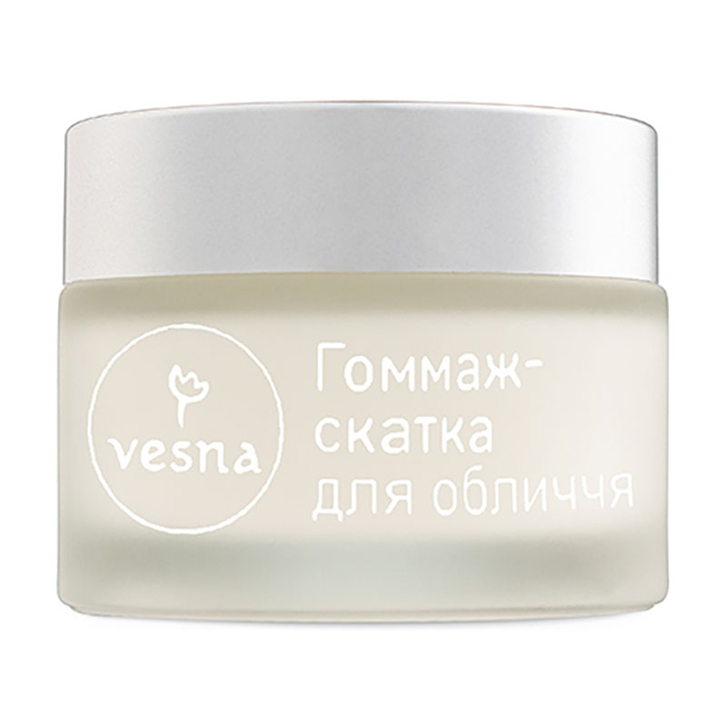 

Уцінка! Гоммаж-скатка для обличчя Vesna Health Peeling Gommage Prebiotics з пребіотиками, 50 мл