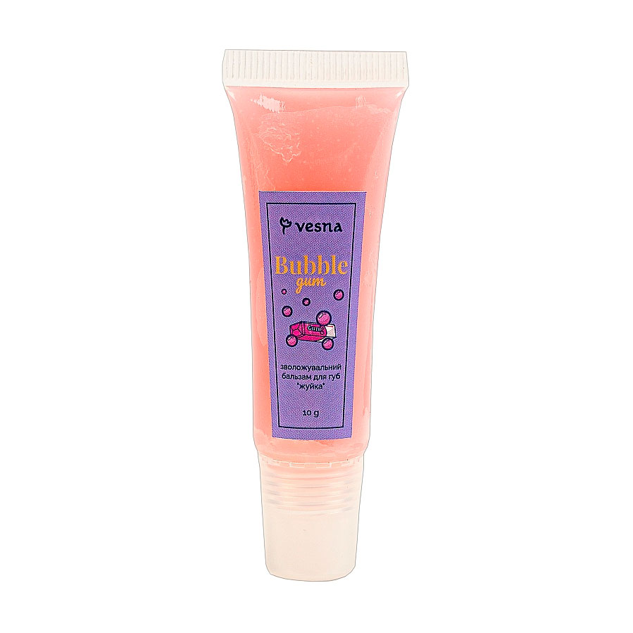 

Уцінка! Зволожувальний бальзам для губ Vesna Bubble Gum зі смаком жуйки, 10 г