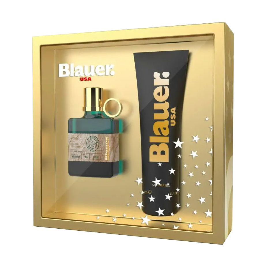 

Парфумований набір чоловічий Blauer The Journey Boston 1936 For Man (парфумована вода, 40 мл + гель для душу, 150 мл)