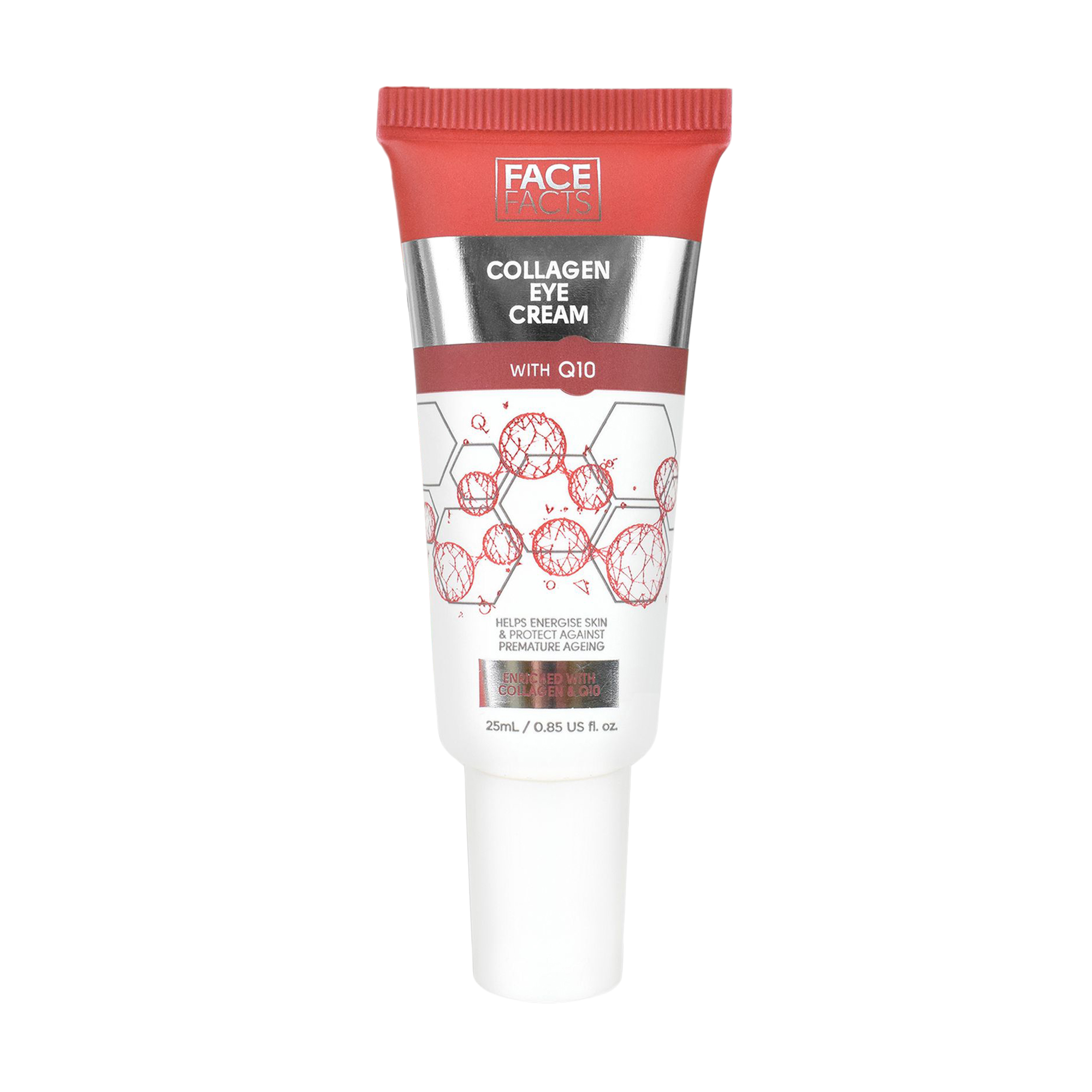

Крем для шкіри навколо очей Face Facts Collagen & Q10 Eye Cream з колагеном та коензимом Q10, 25 мл