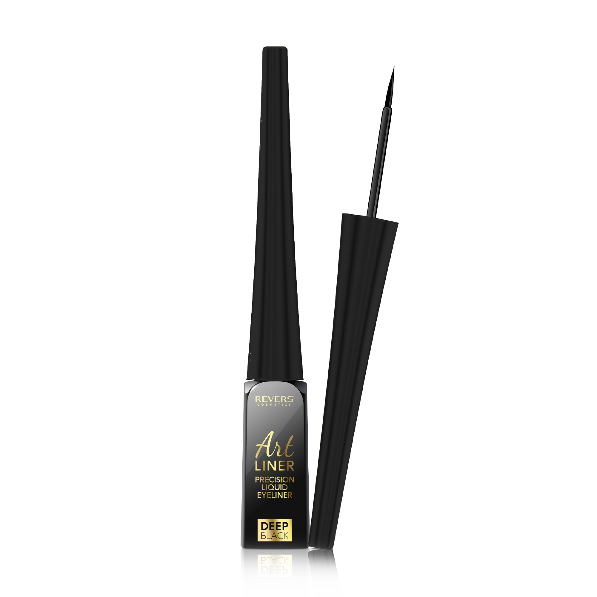 

Підводка для очей Revers Cosmetics Art Liner Precision Liquid Eyeliner, Deep Black, 5 мл
