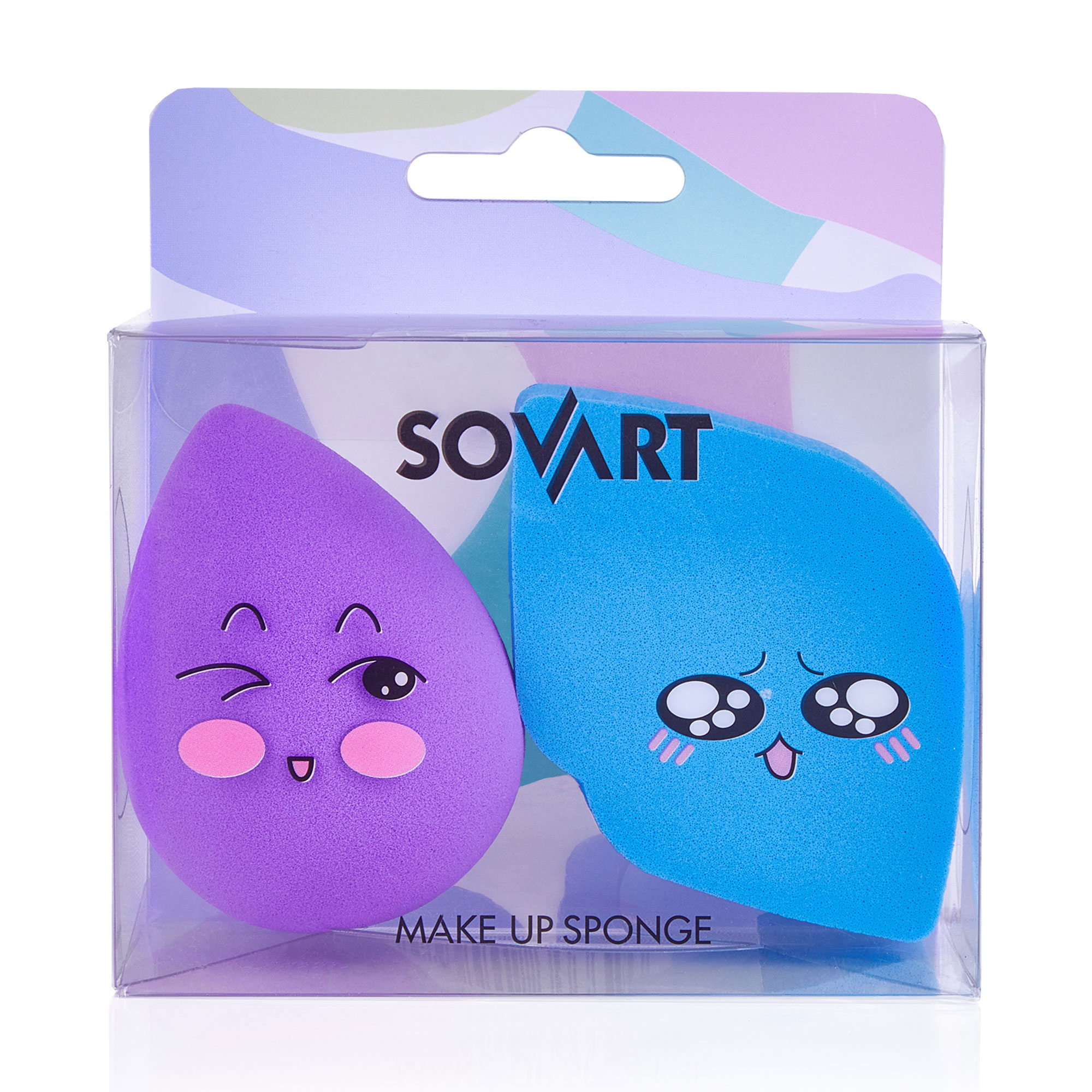 

Набір спонжів для макіяжу Sovart Make Up Sponge мікс 1, 2 шт