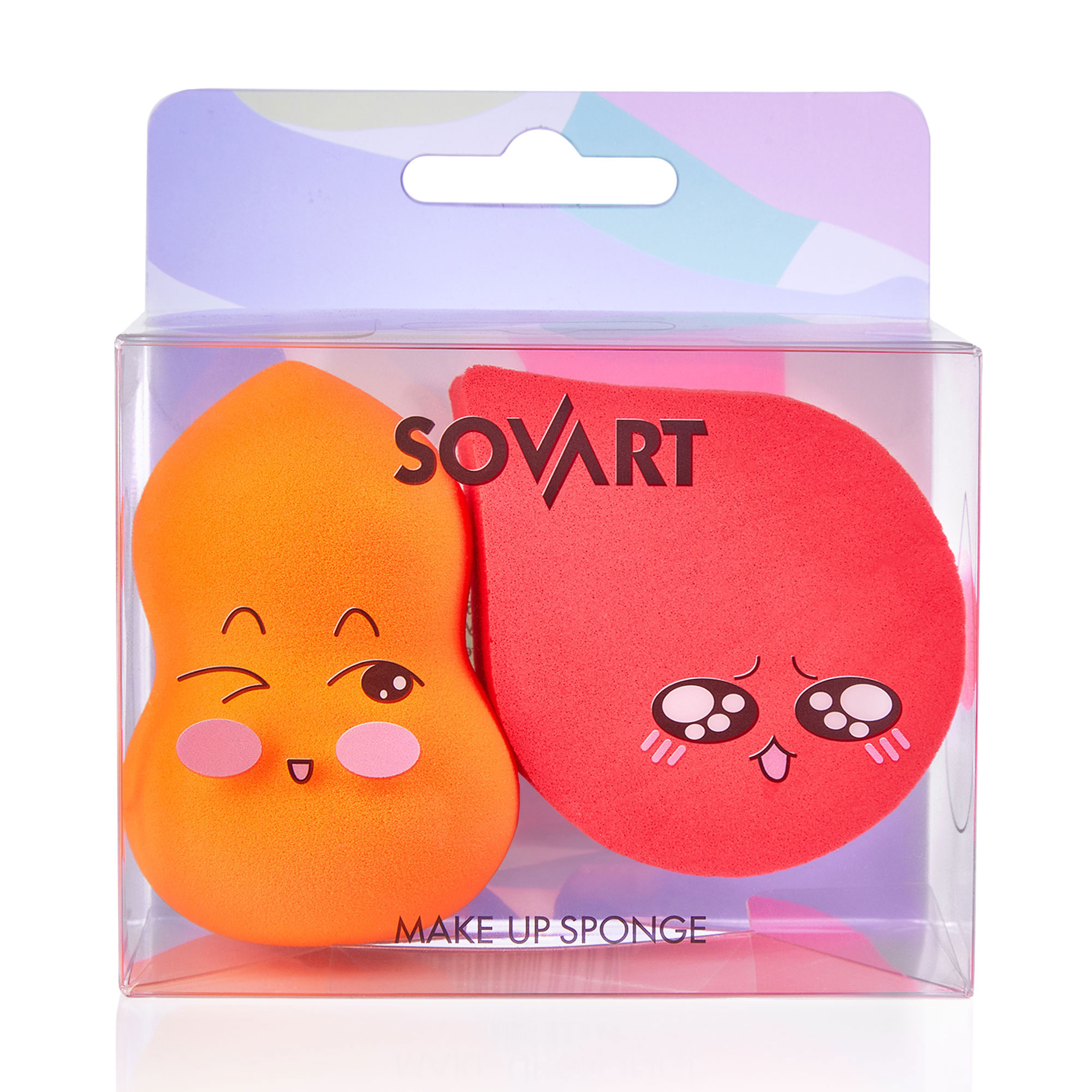 

Набір спонжів для макіяжу Sovart Make Up Sponge мікс 3, 2 шт