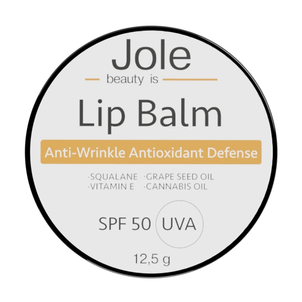 Сонцезахисний вологостійкий бальзам для губ Jole Lip Balm, SPF 50, 12.5 г