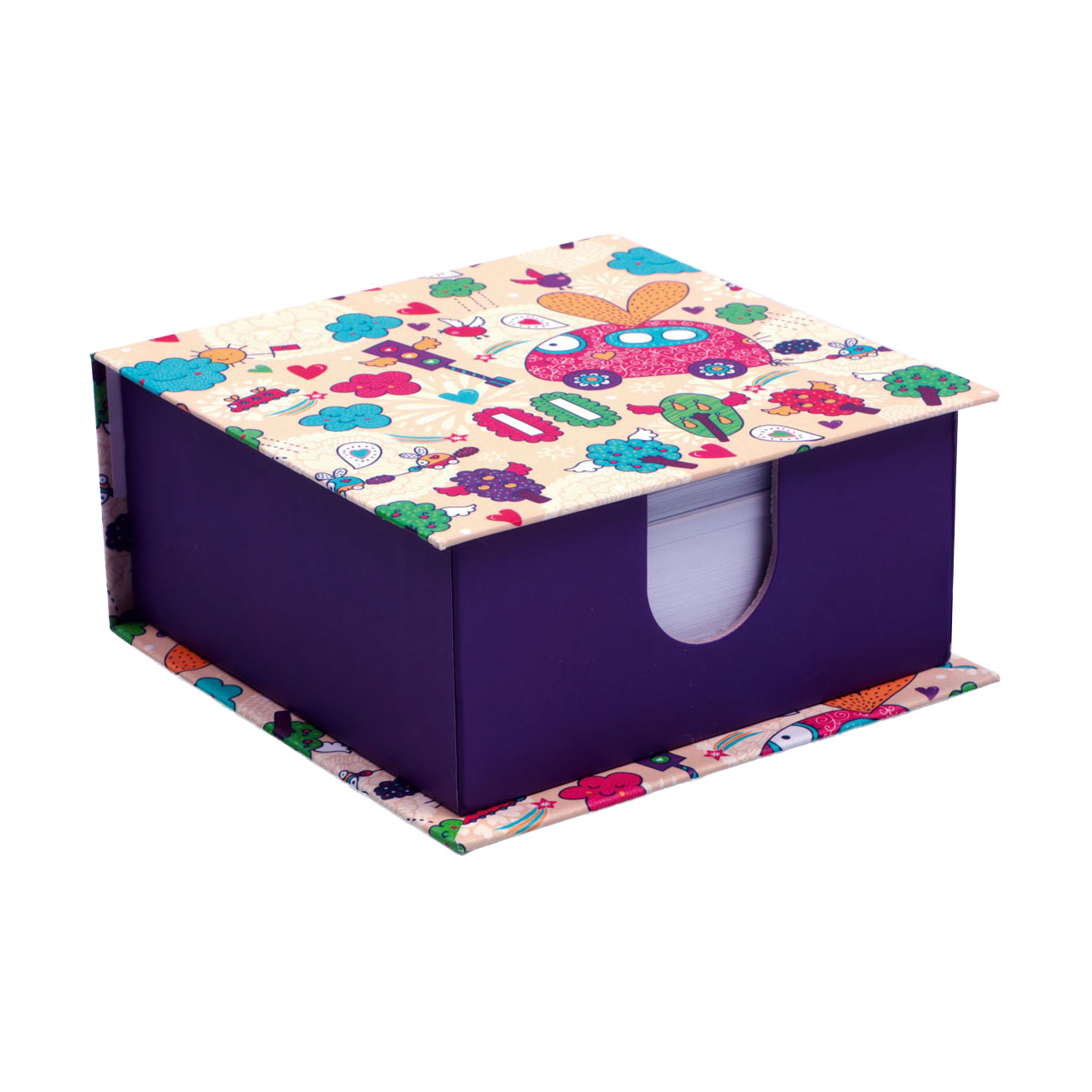 

Картонний бокс Vladi Toys з папером для нотаток, 90*90 мм, від 5 років (VT9901-82)