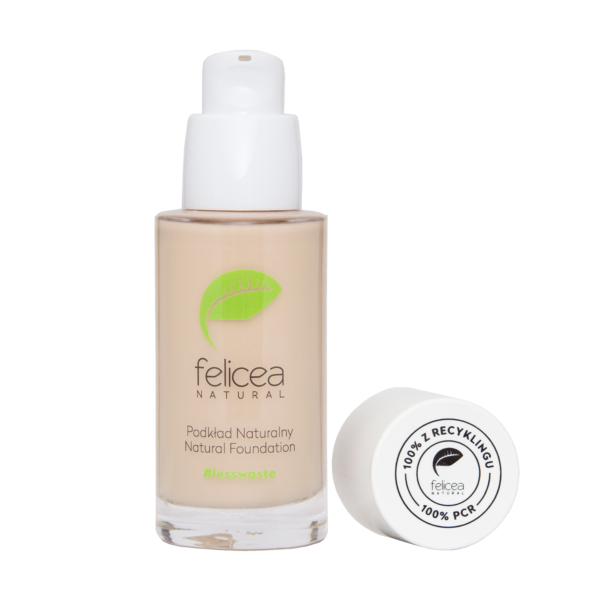 

Натуральна тональна основа для обличчя Felicea Natural Foundation 425 Medium, 30 мл