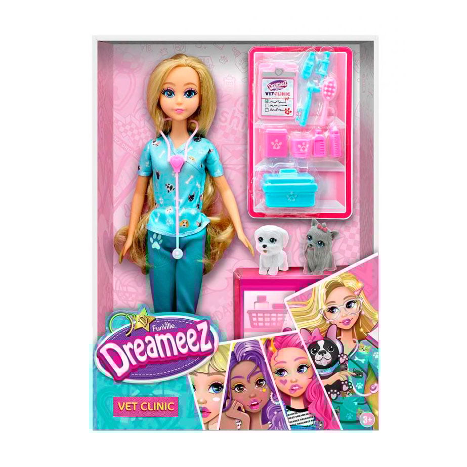 

Ігровий набір Funville Dreameez Ветеринар, 33*23*6 см, від 3 років (FV81053)