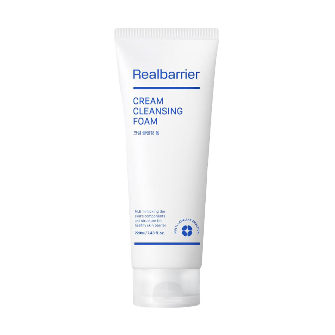 

Кремова очищувальна пінка для вмивання Real Barrier Cream Cleansing Foam, 220 мл