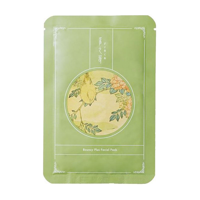 

Уцінка! Тканинна маска для обличчя Kasonokumi Bouncy Plus Facial Pack для сухої шкіри, 1 шт