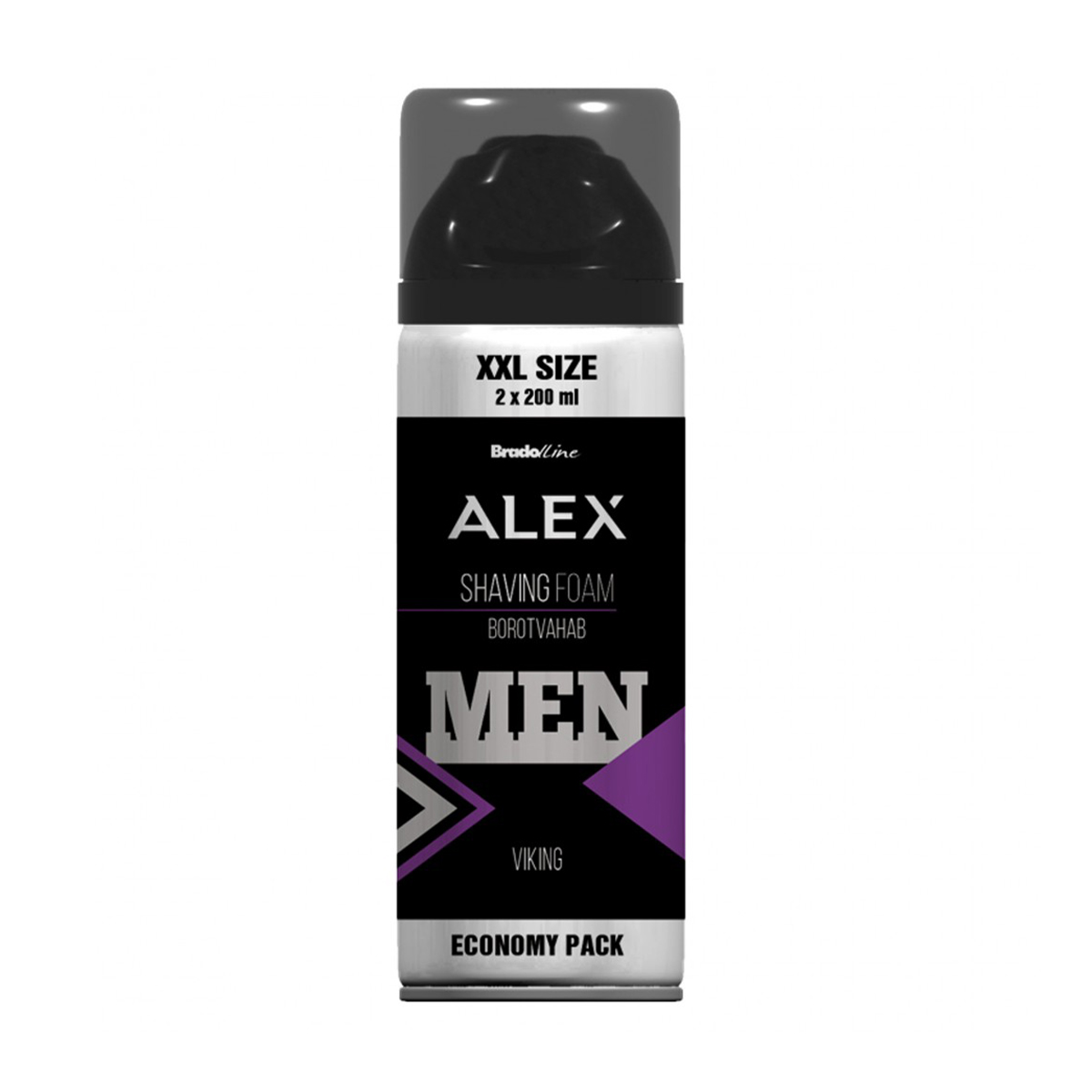 

Уцінка! Чоловіча піна для гоління Bradoline Alex Men Viking Shaving Foam, 400 мл