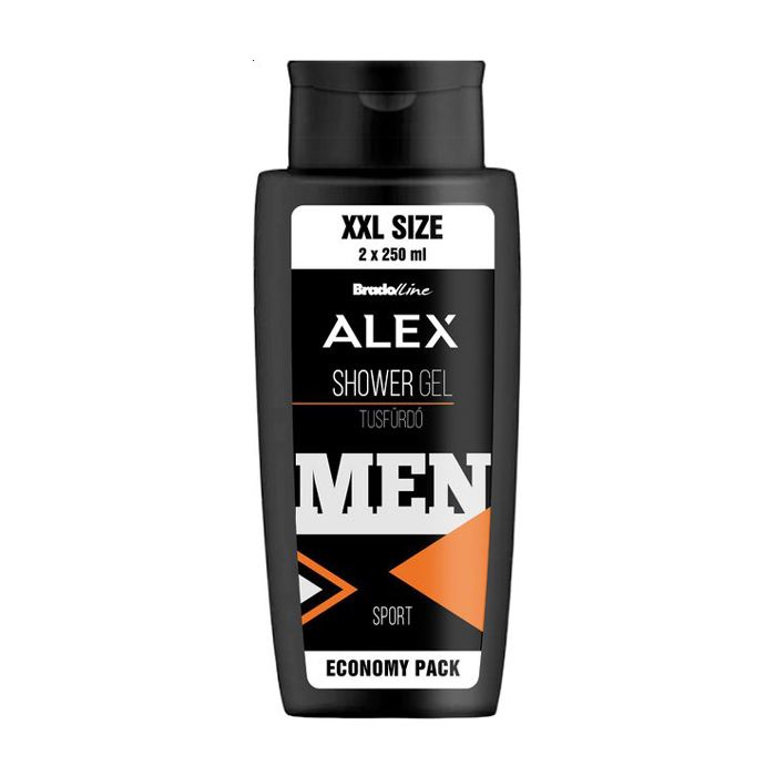 

Уцінка! Чоловічий гель для душу Bradoline Alex XXL Sport Shower Gel, 500 мл
