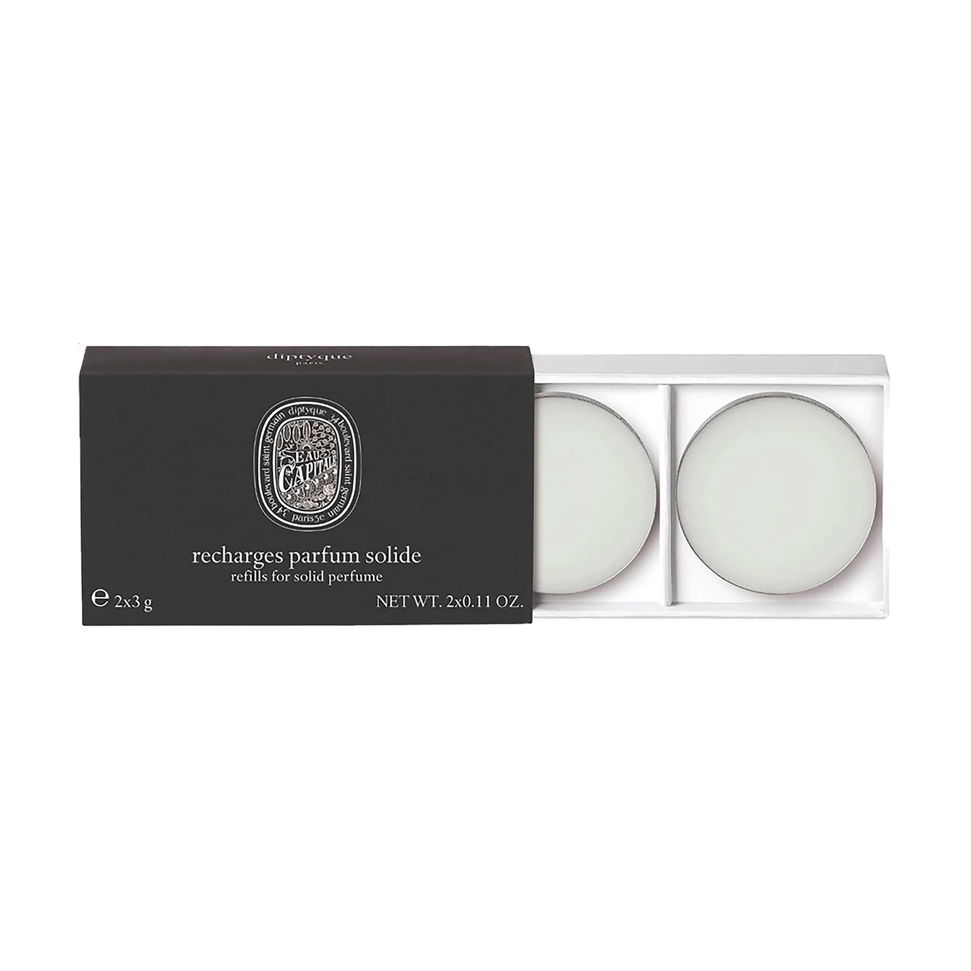 

Diptyque Eau Capitale Тверді парфуми унісекс, 2*3 г (змінний блок)