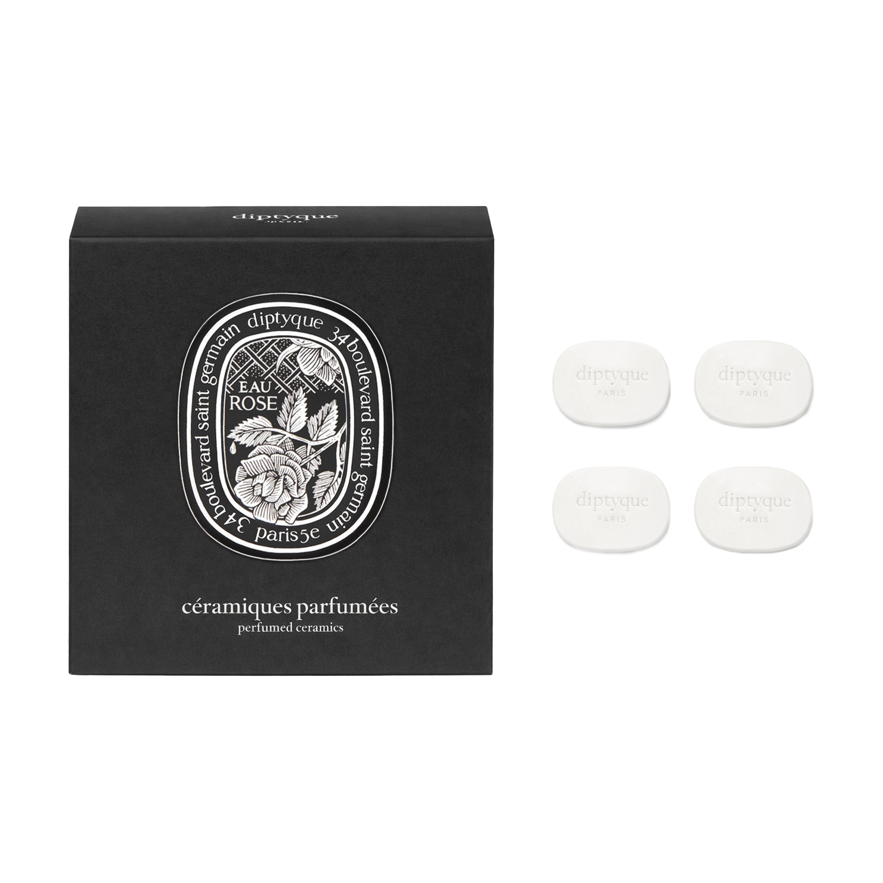 

Змінні блоки для парфумованої брошки Diptyque Eau Rose жіночі, 4 шт