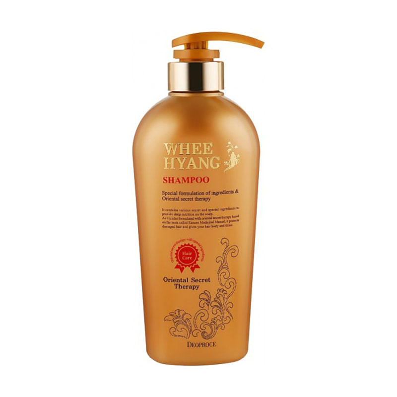 

Зміцнювальний шампунь для волосся Deoproce Whee Hyang Shampoo з екстрактом кореня женьшеню, 530 мл